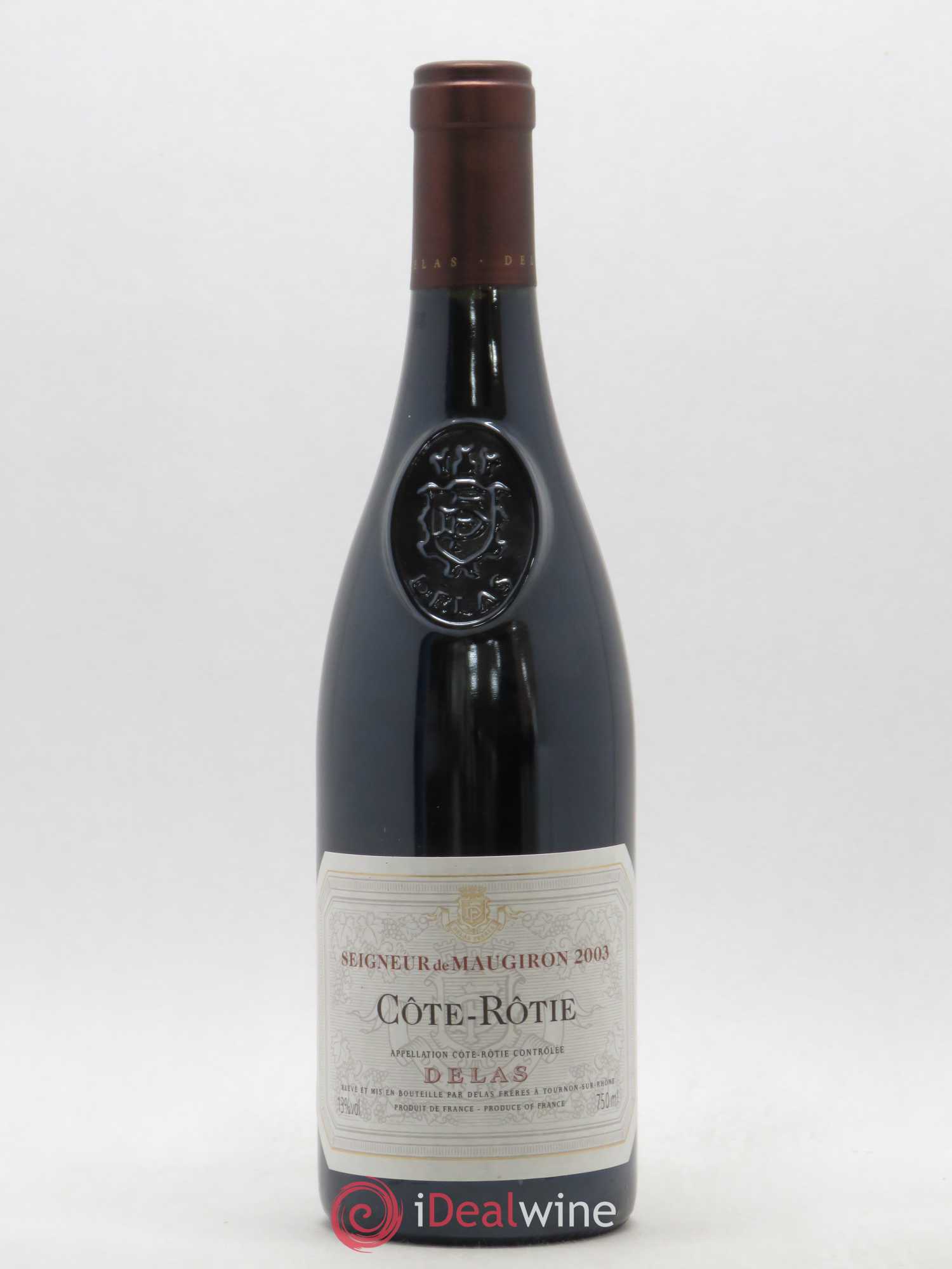 Côte-Rôtie Seigneur de Maugiron Delas Frères 2003 - Posten von 1 Flasche - 0