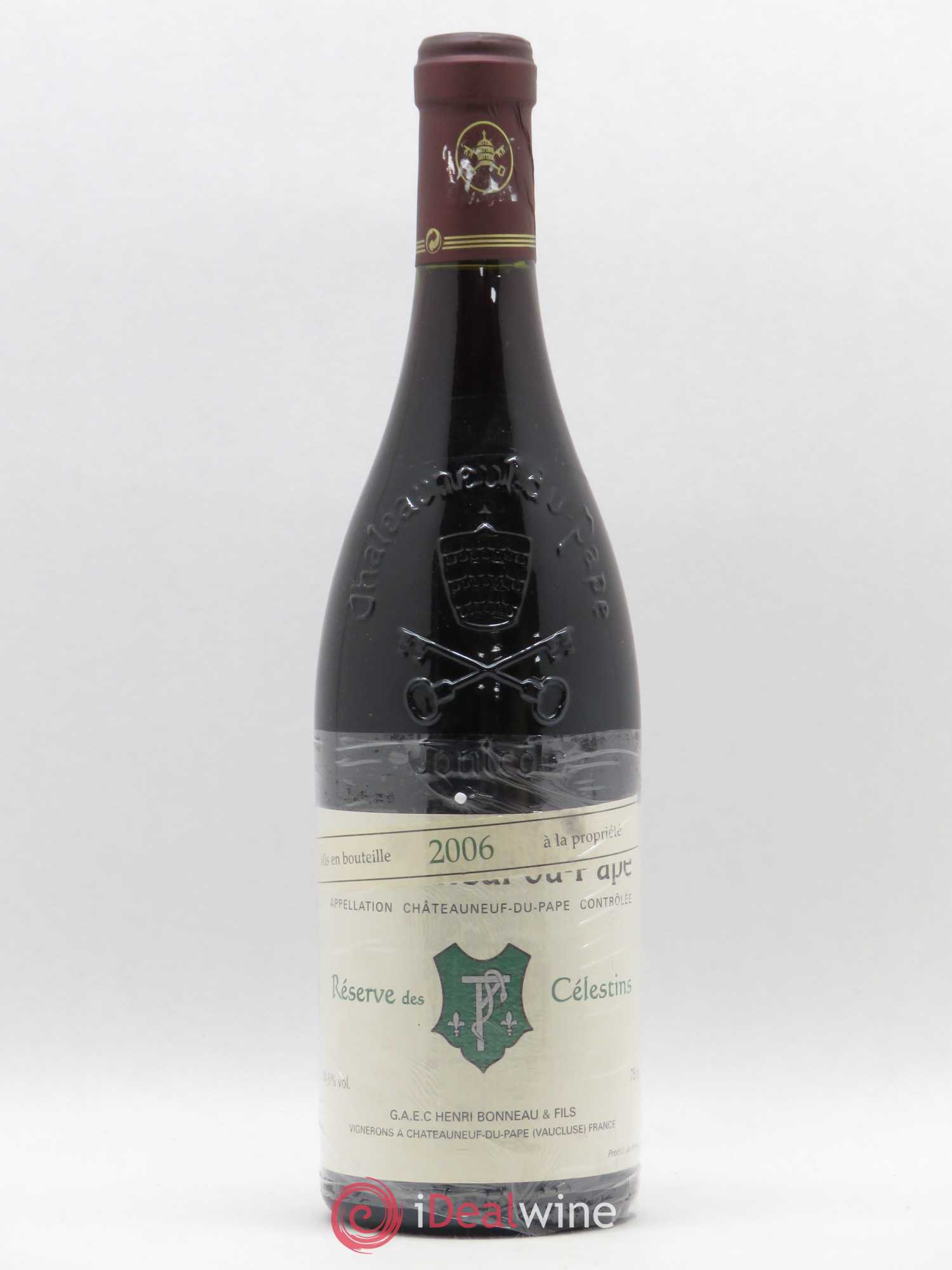 Châteauneuf-du-Pape Réserve des Célestins Henri Bonneau & Fils 2006 - Lot de 1 bouteille - 0
