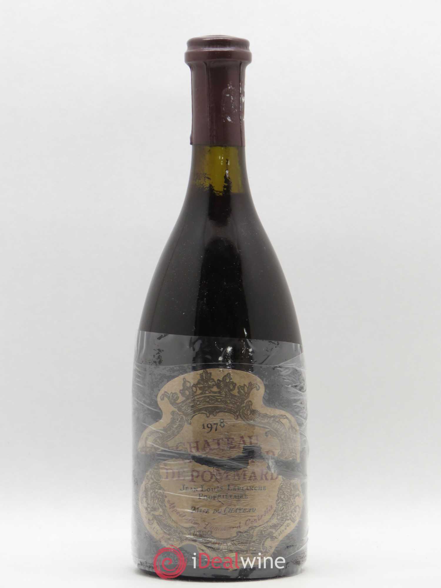 Pommard Château de Pommard 1978 - Lot de 1 bouteille - 0