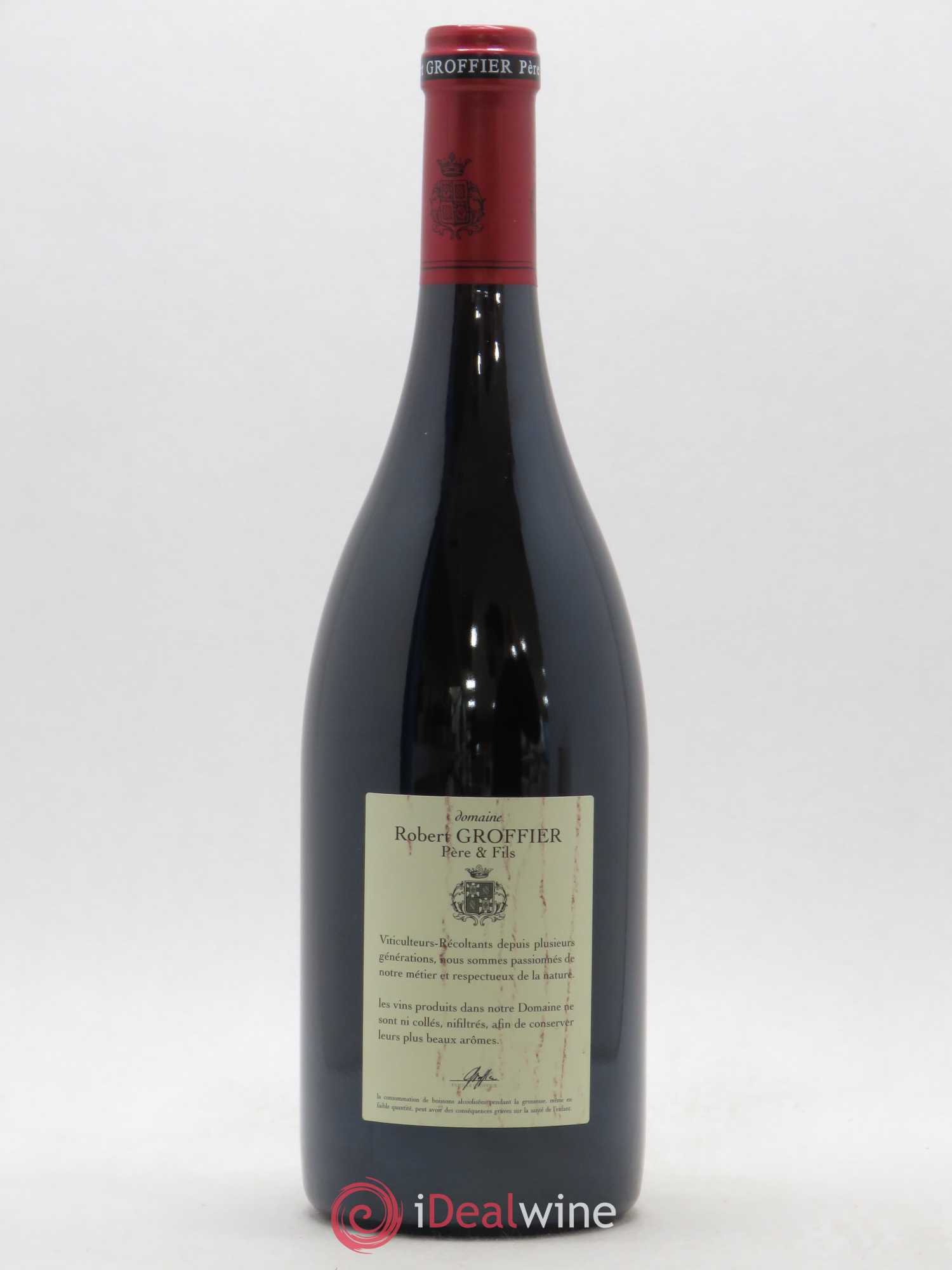 Bonnes-Mares Grand Cru Robert Groffier Père & Fils (Domaine) 2012 - Lot de 1 bouteille - 1