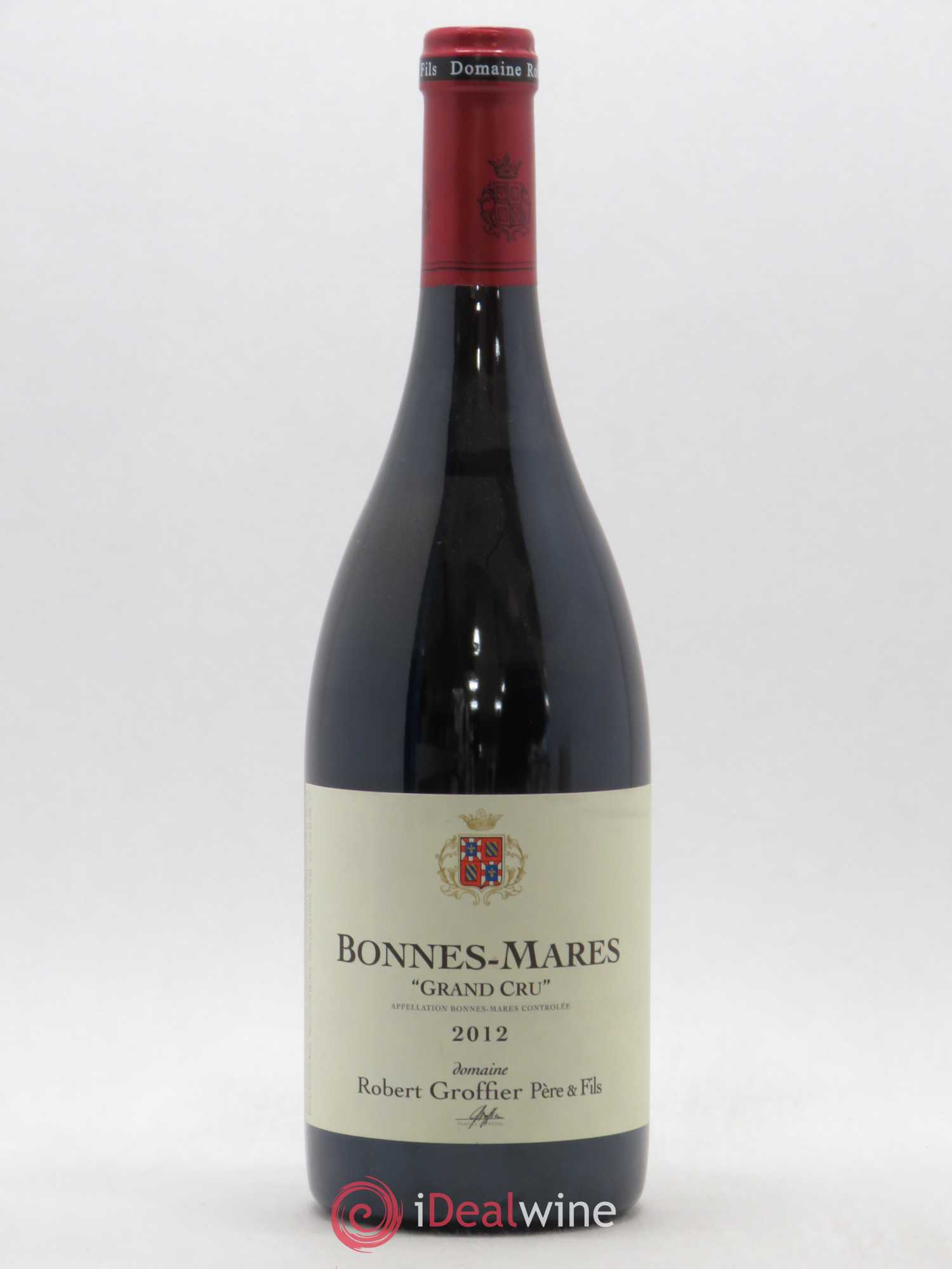 Bonnes-Mares Grand Cru Robert Groffier Père & Fils (Domaine) 2012 - Lot de 1 bouteille - 0