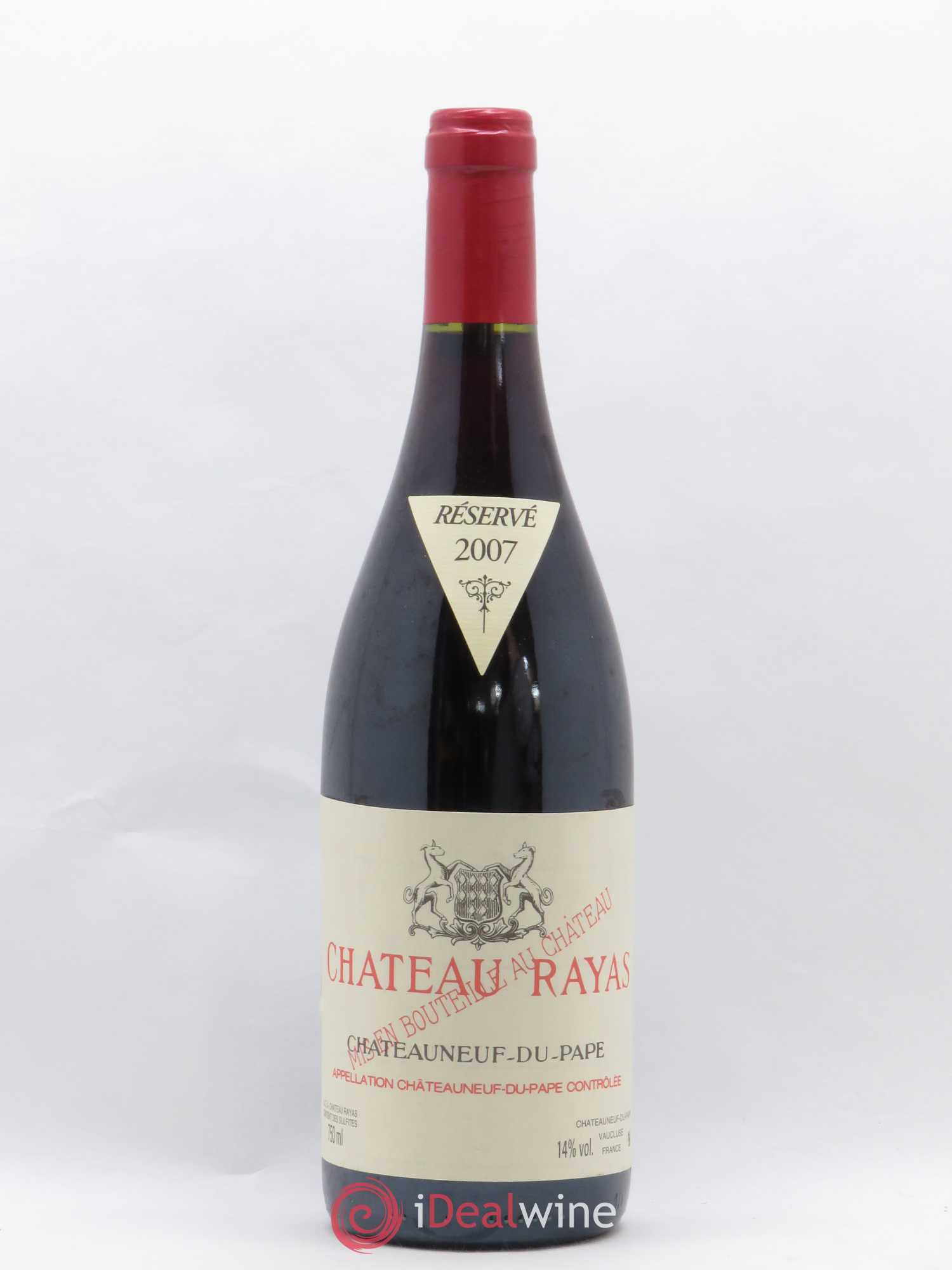 Châteauneuf-du-Pape Château Rayas Emmanuel Reynaud 2007 - Lot de 1 bouteille - 0