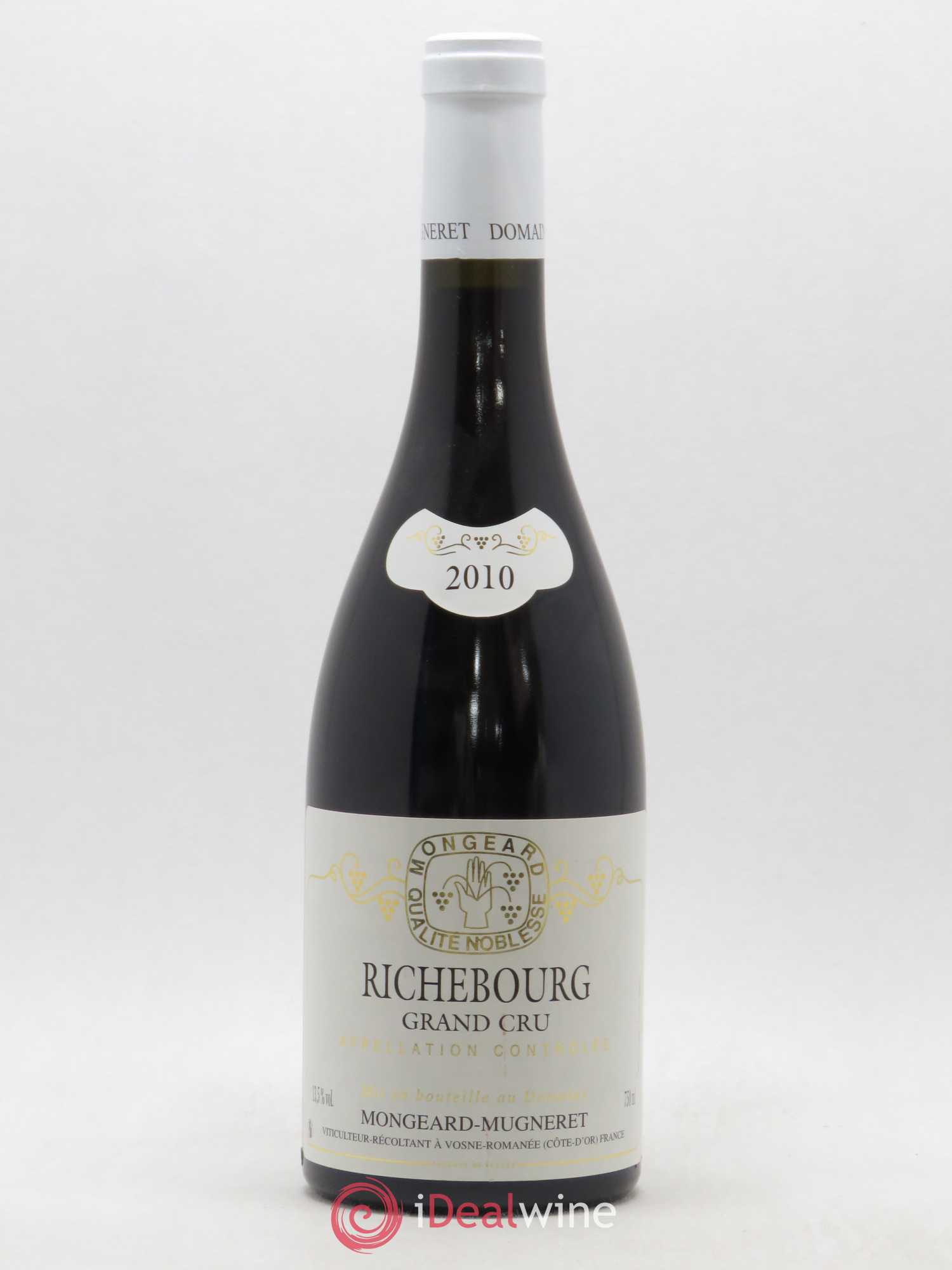 Richebourg Grand Cru Mongeard-Mugneret (Domaine) 2010 - Lot de 1 bouteille - 0