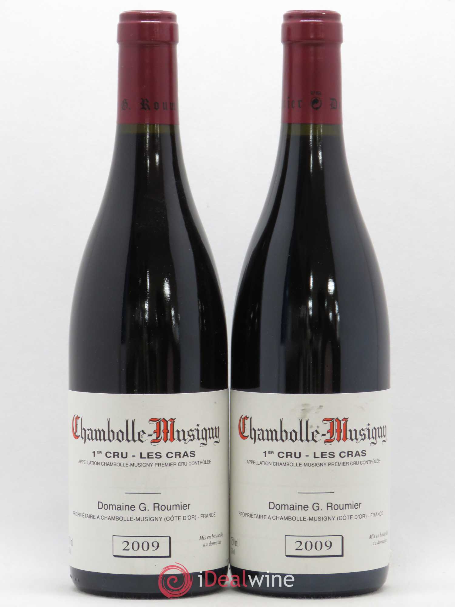 Chambolle-Musigny 1er Cru Les Cras Georges Roumier (Domaine) 2009 - Lot de 2 bouteilles - 0