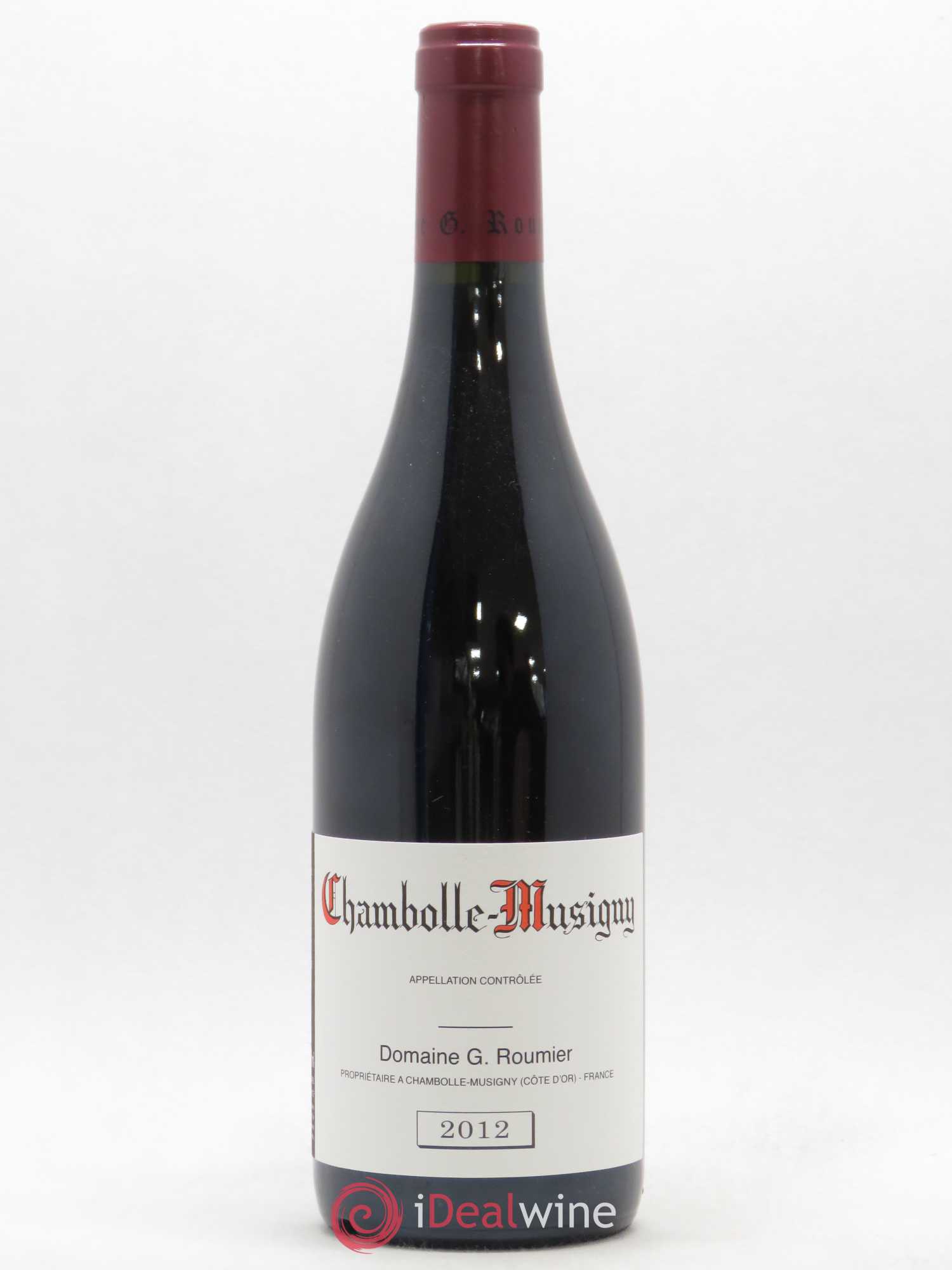 Chambolle-Musigny Georges Roumier (Domaine) 2012 - Lot de 1 bouteille - 0