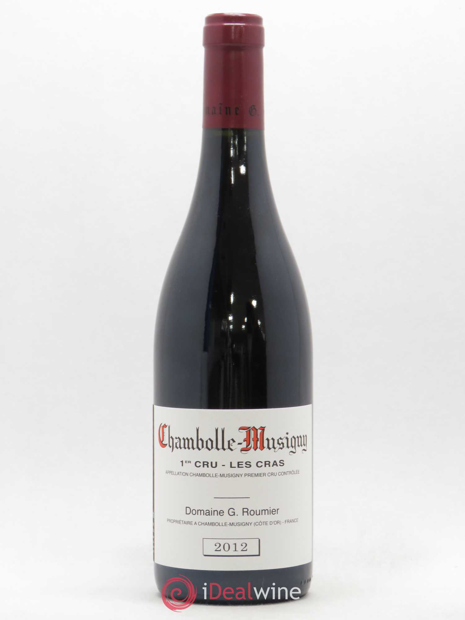Chambolle-Musigny 1er Cru Les Cras Georges Roumier (Domaine) 2012 - Lot de 1 bouteille - 0