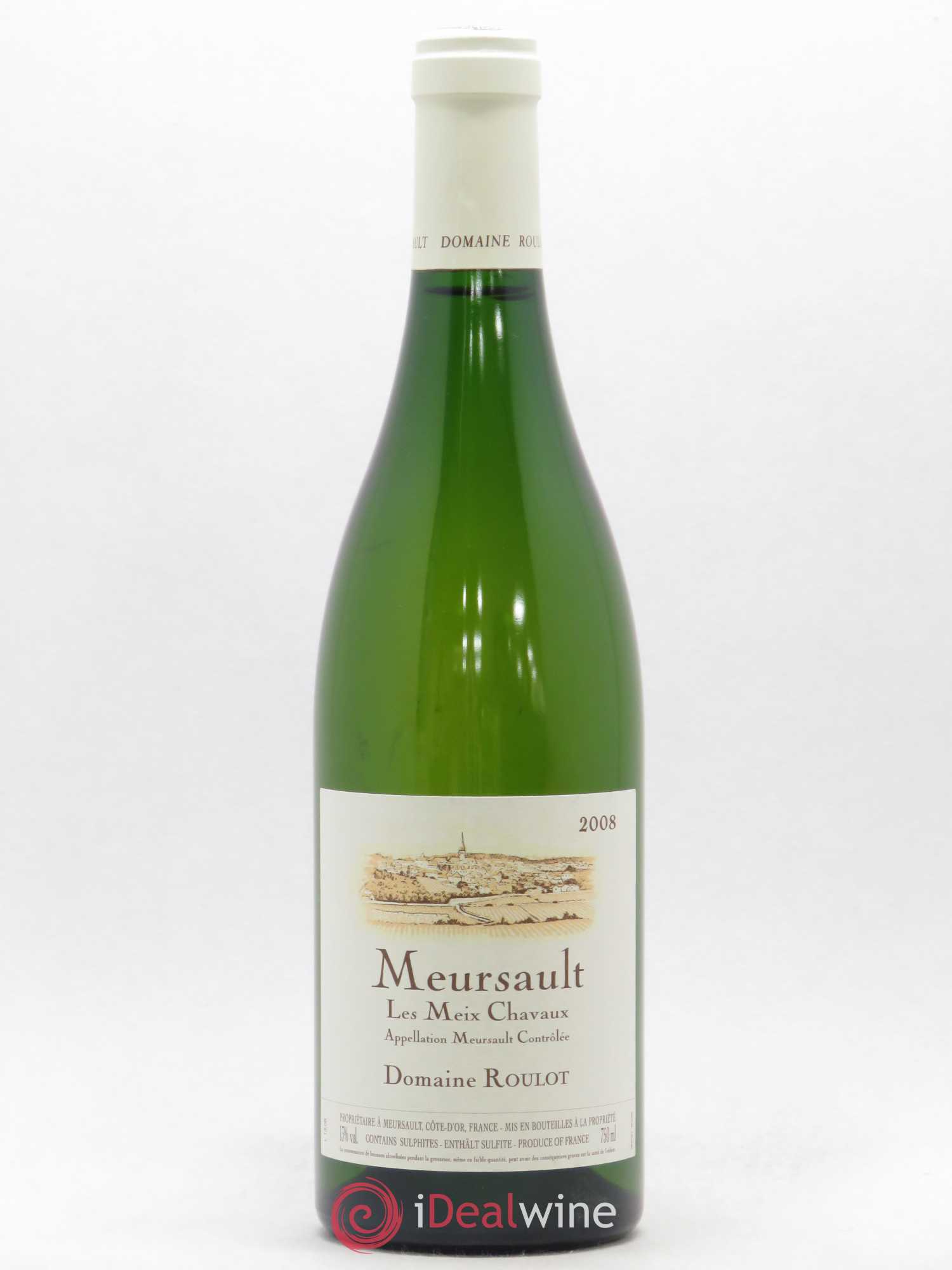 Meursault Meix Chavaux Roulot (Domaine) 2008 - Lot de 1 bouteille - 0