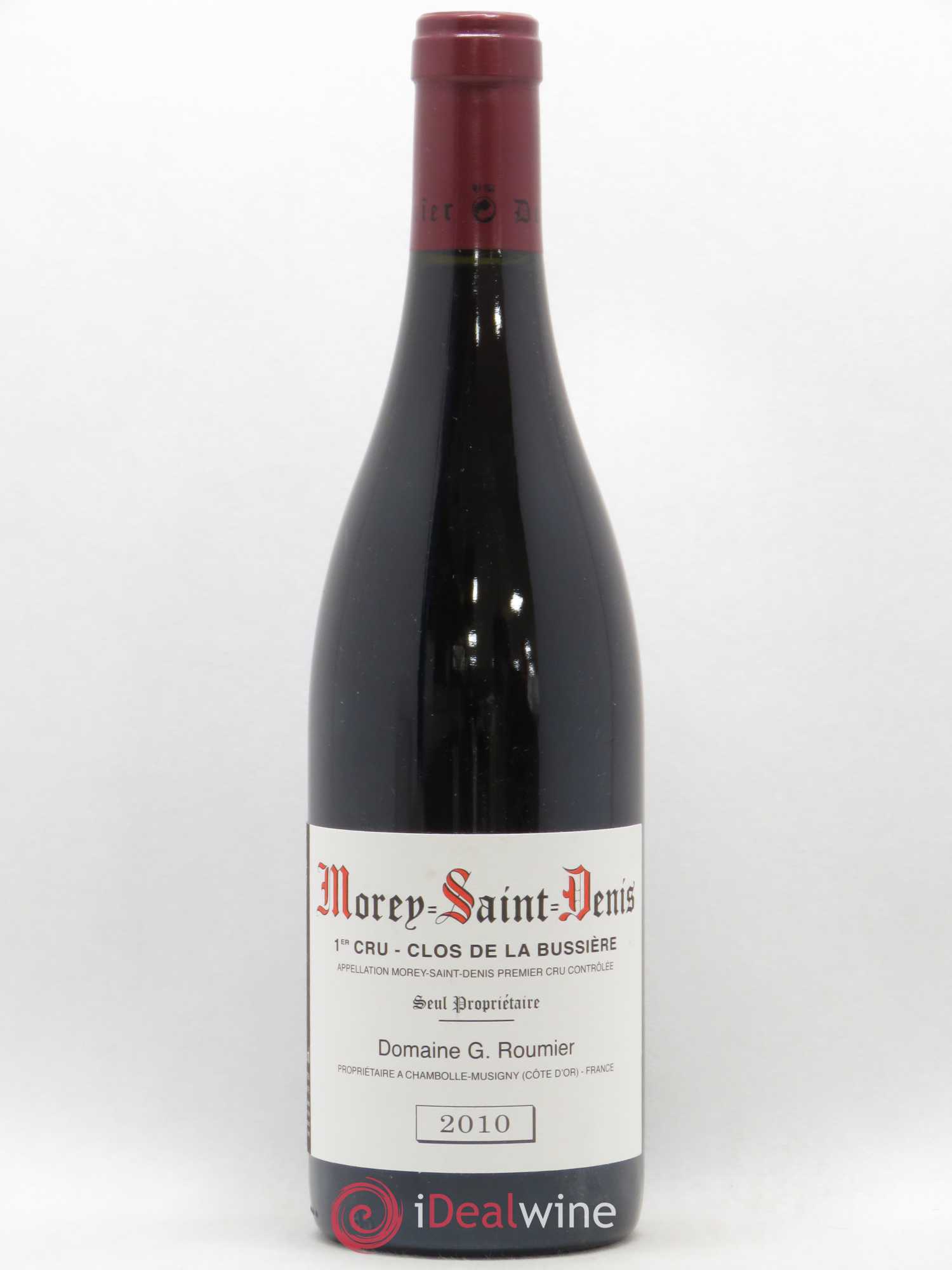 Morey-Saint-Denis 1er Cru Clos de la Bussière Georges Roumier (Domaine) 2010 - Lot de 1 bouteille - 0