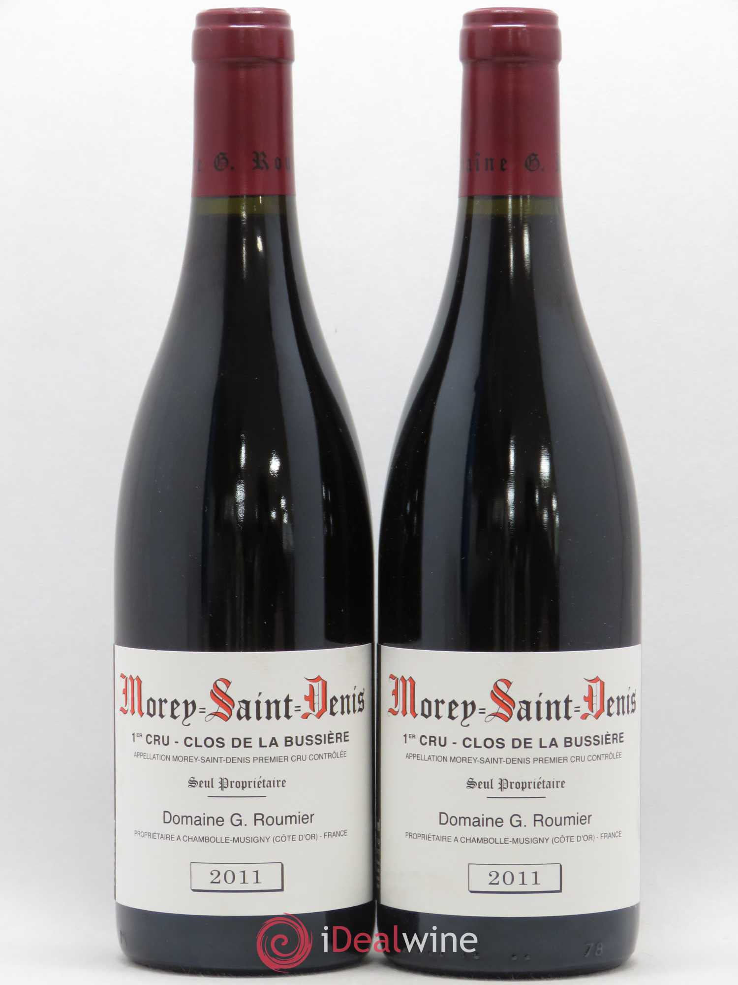 Morey-Saint-Denis 1er Cru Clos de la Bussière Georges Roumier (Domaine) 2011 - Lot de 2 bouteilles - 0