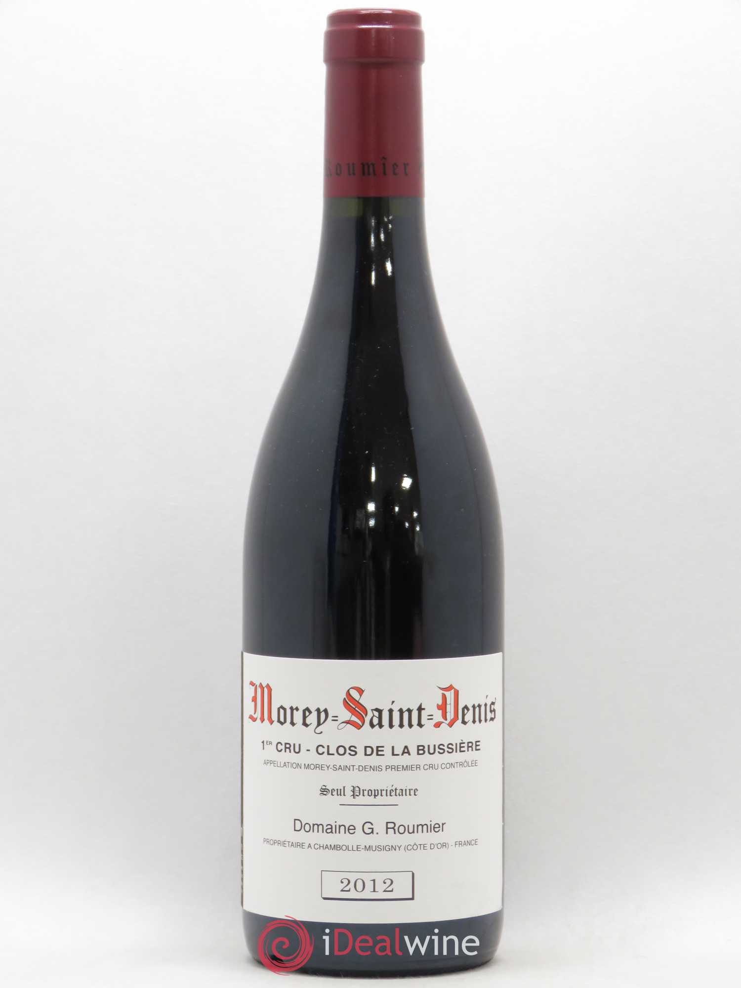 Morey-Saint-Denis 1er Cru Clos de la Bussière Georges Roumier (Domaine) 2012 - Lot de 1 bouteille - 0