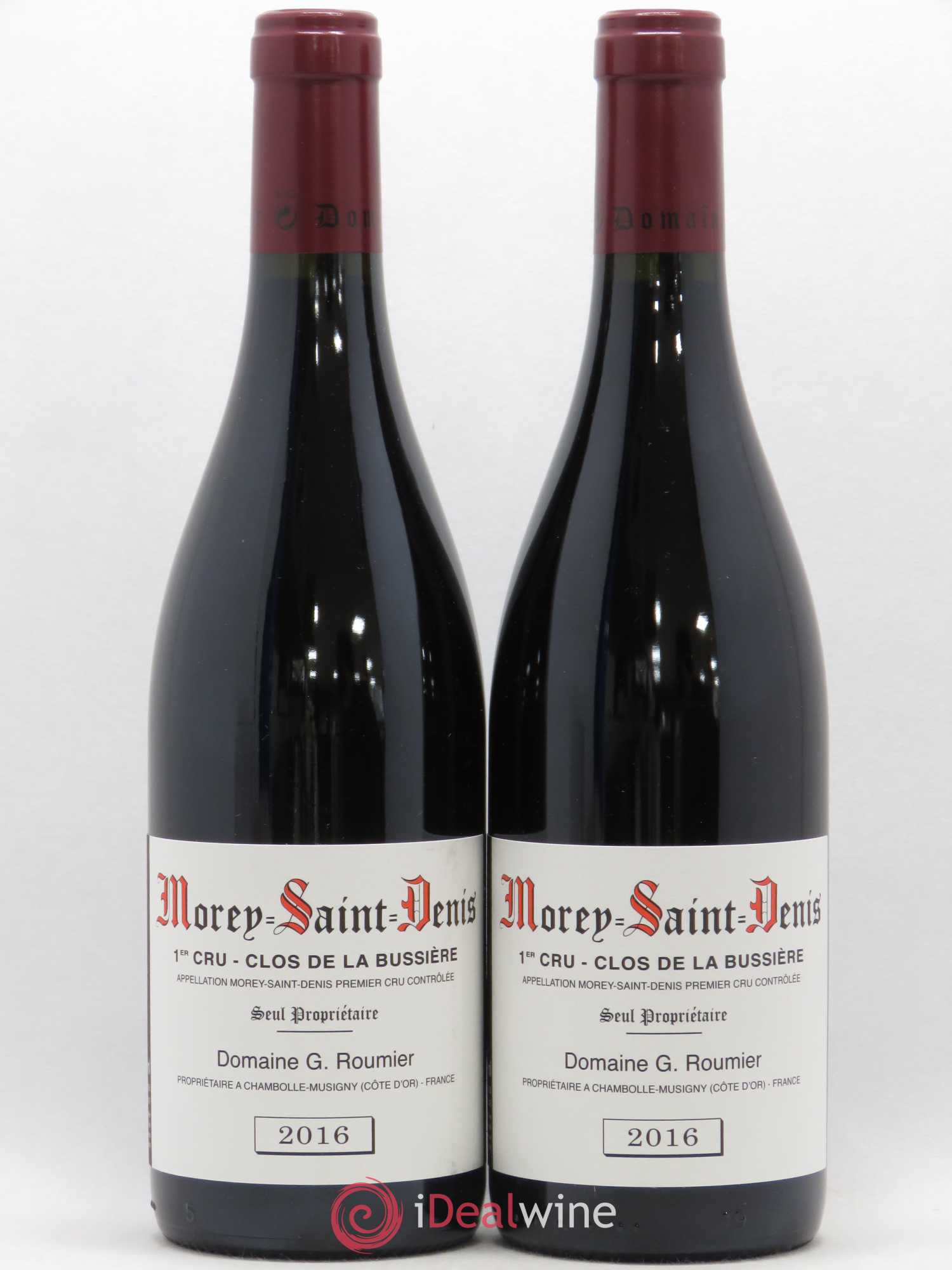 Morey-Saint-Denis 1er Cru Clos de la Bussière Georges Roumier (Domaine) 2016 - Lot de 2 bouteilles - 0
