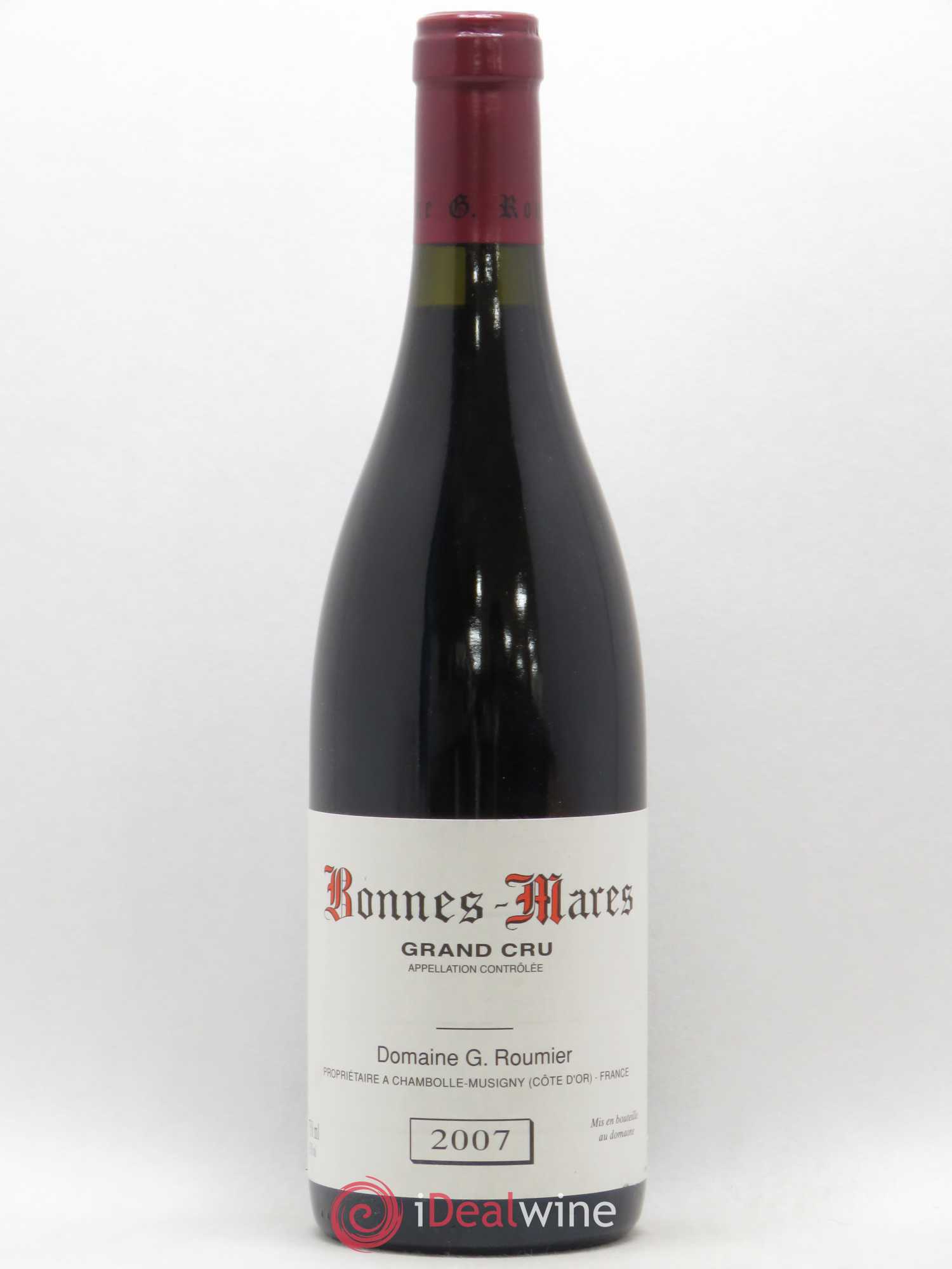 Bonnes-Mares Grand Cru Georges Roumier (Domaine) 2007 - Lot de 1 bouteille - 0