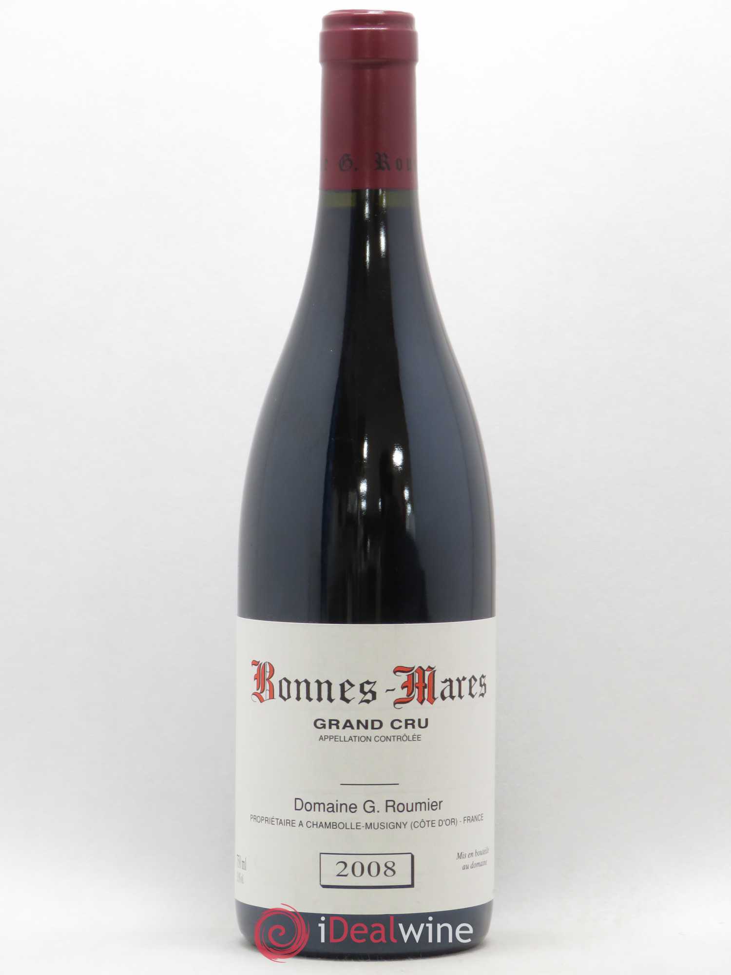 Bonnes-Mares Grand Cru Georges Roumier (Domaine) 2008 - Lot de 1 bouteille - 0