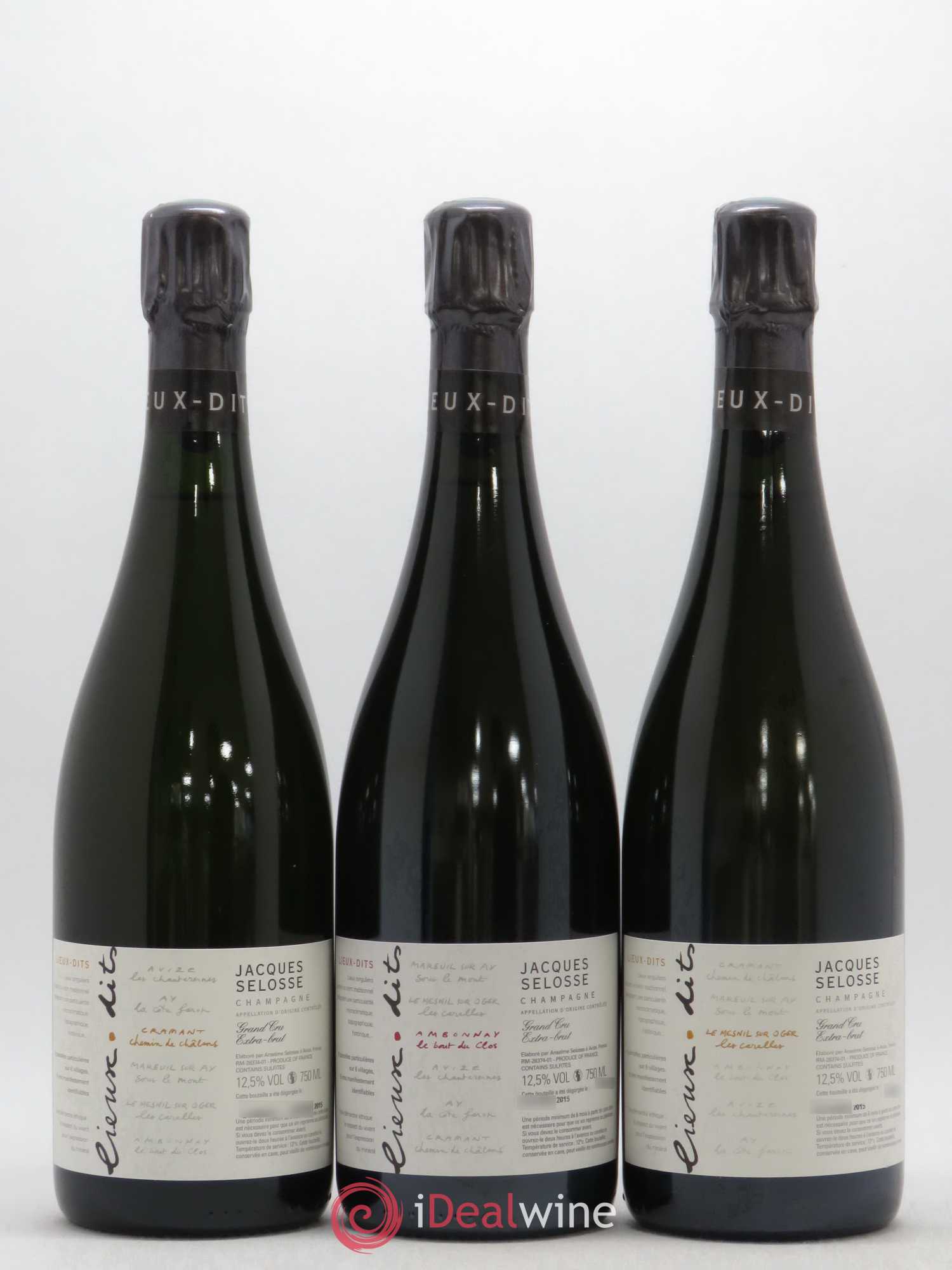 Caisse Collection Lieux-dits Jacques Selosse - Lot de 6 bouteilles - 2