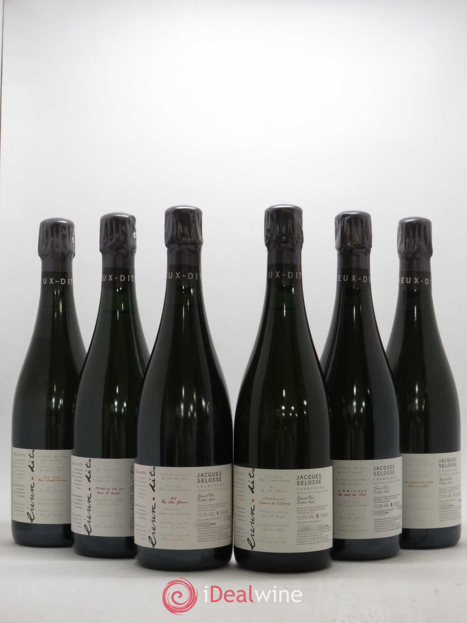 Caisse Collection Lieux-dits Jacques Selosse - Lot de 6 bouteilles - 0