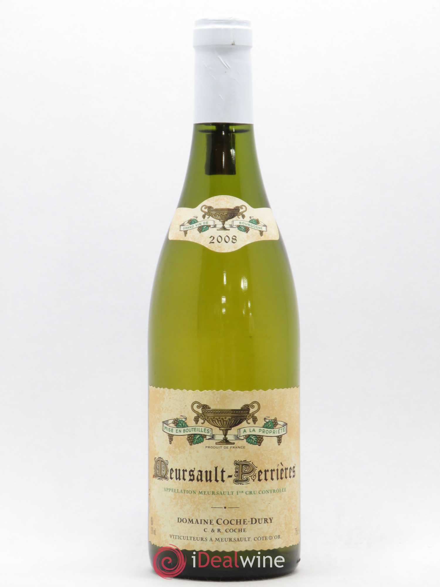 Meursault 1er Cru Perrières Coche Dury (Domaine) 2008 - Lot de 1 bouteille - 0