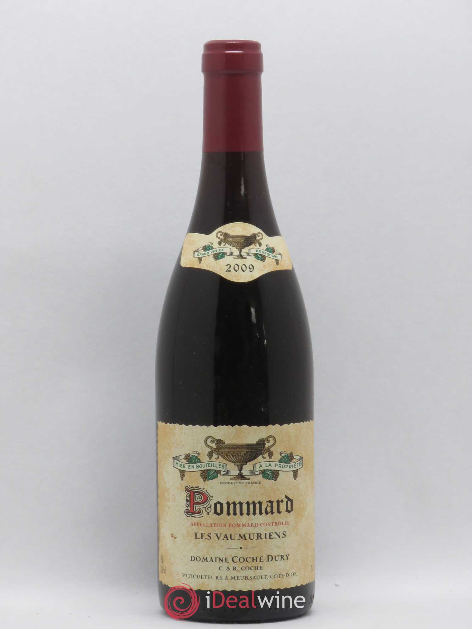 Pommard les Vaumuriens Coche Dury (Domaine) 2009 - Lot de 1 bouteille - 0