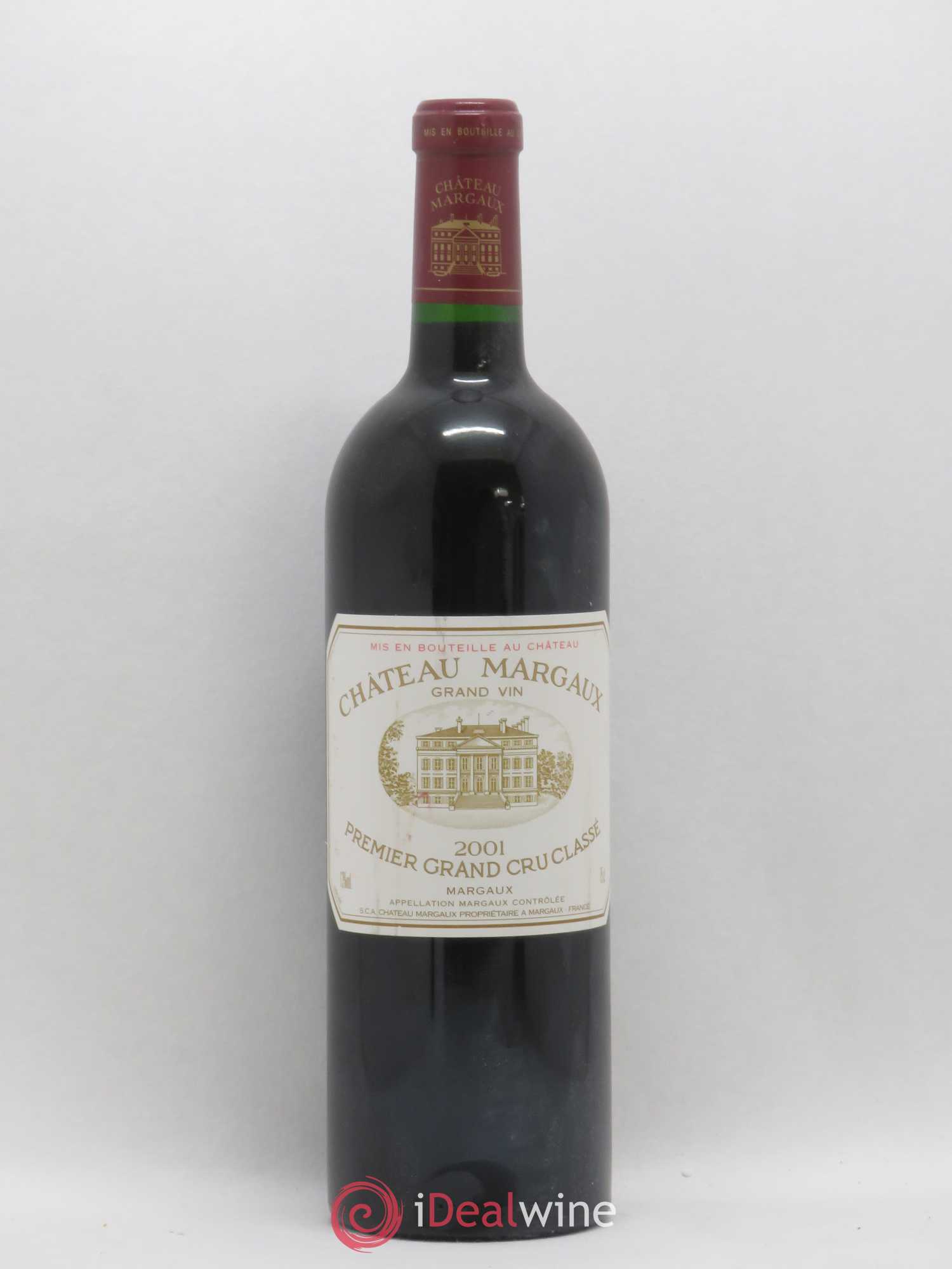 Château Margaux 1er Grand Cru Classé 2001 - Lot de 1 bouteille - 0