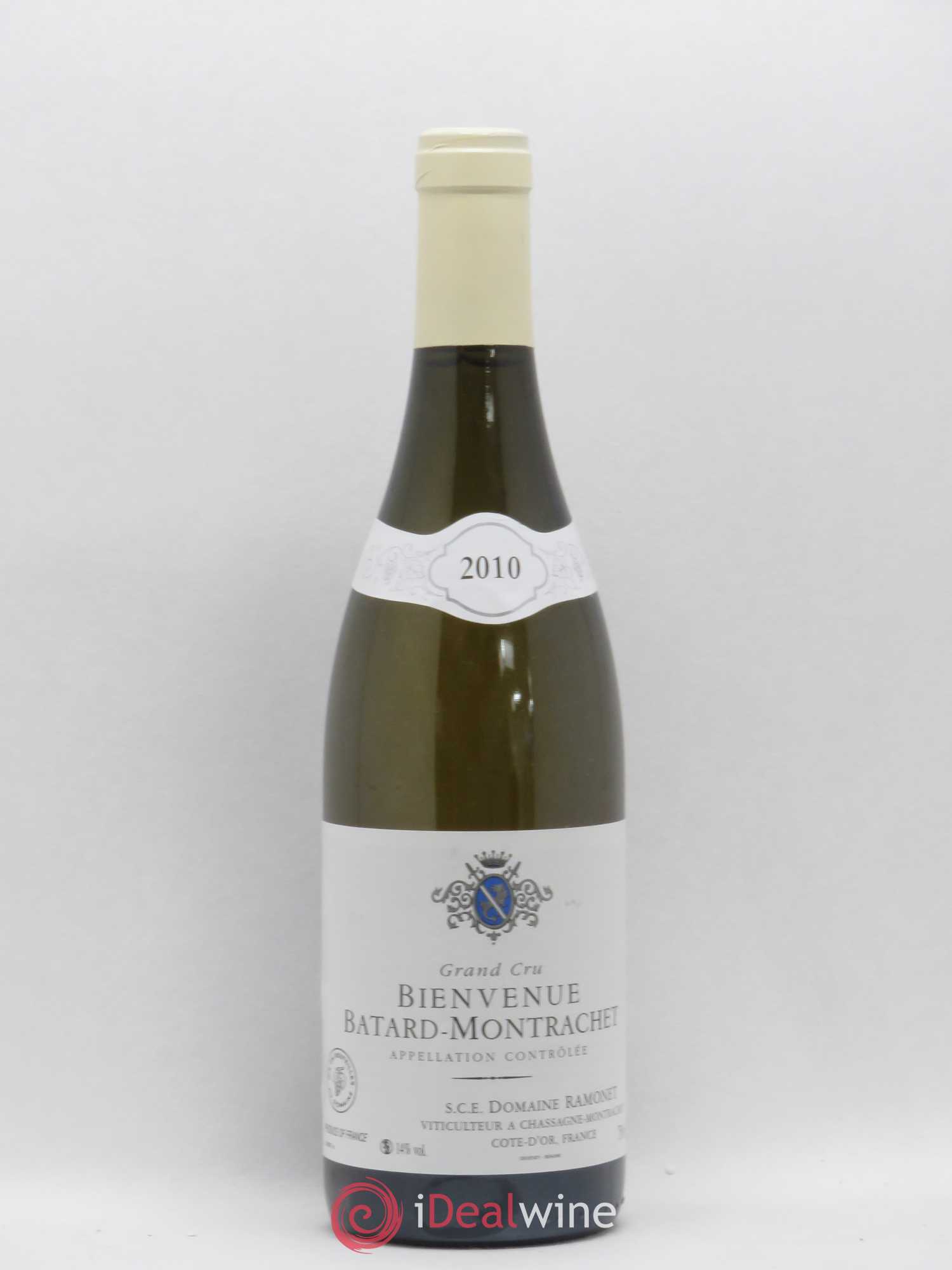 Bienvenues-Bâtard-Montrachet Grand Cru Ramonet (Domaine) 2010 - Lot de 1 bouteille - 0