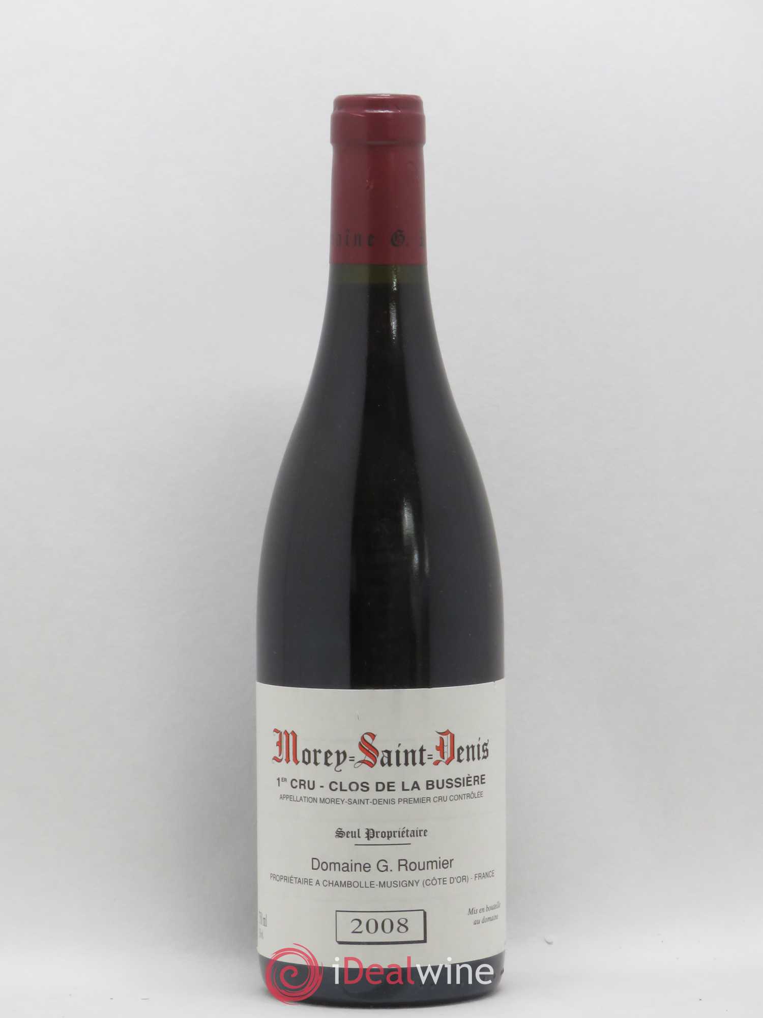 Morey-Saint-Denis 1er Cru Clos de la Bussière Georges Roumier (Domaine) 2008 - Lot de 1 bouteille - 0