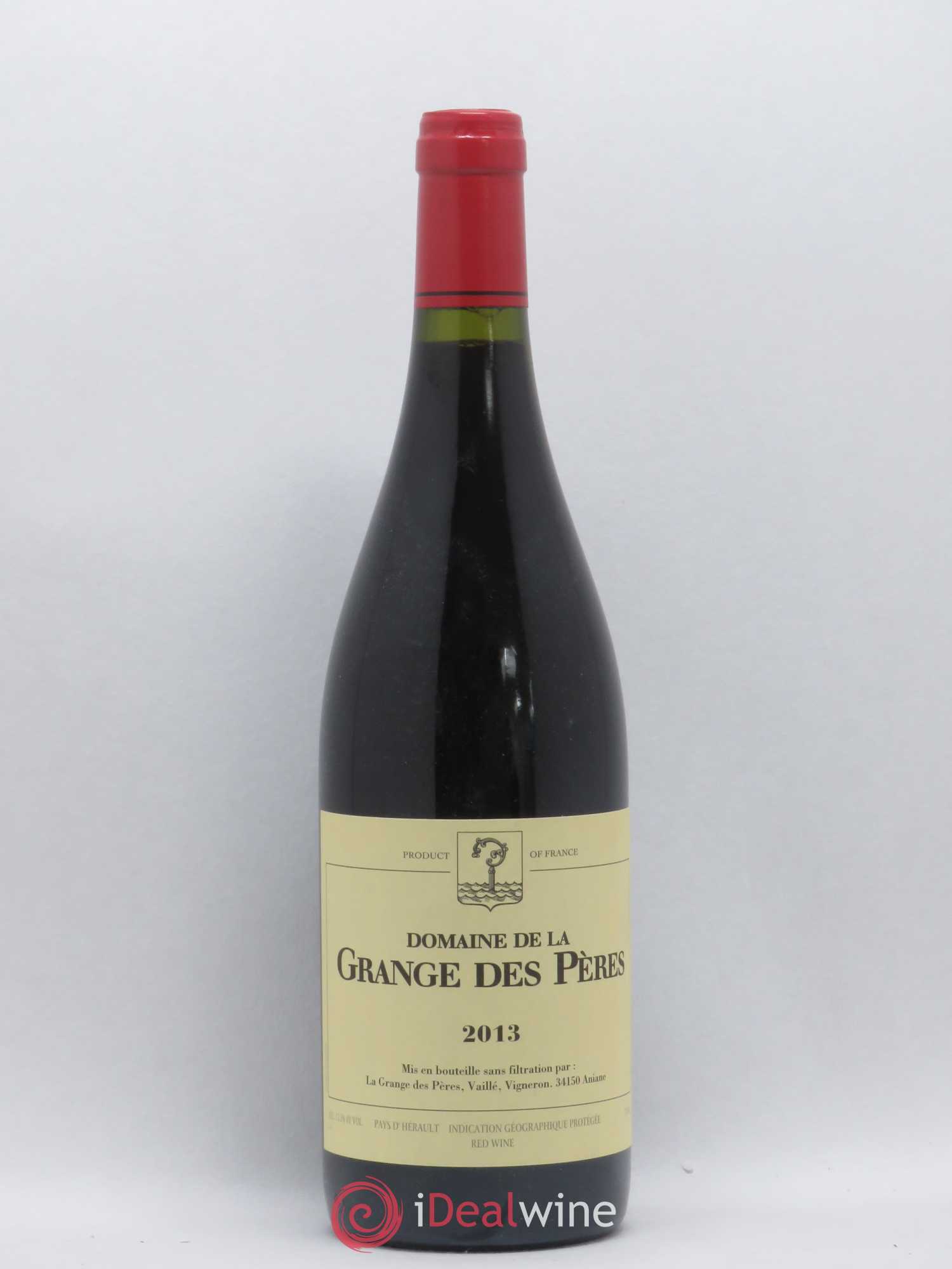 Pays d'Hérault Grange des Pères Laurent Vaillé 2013 - Lot de 1 bouteille - 0