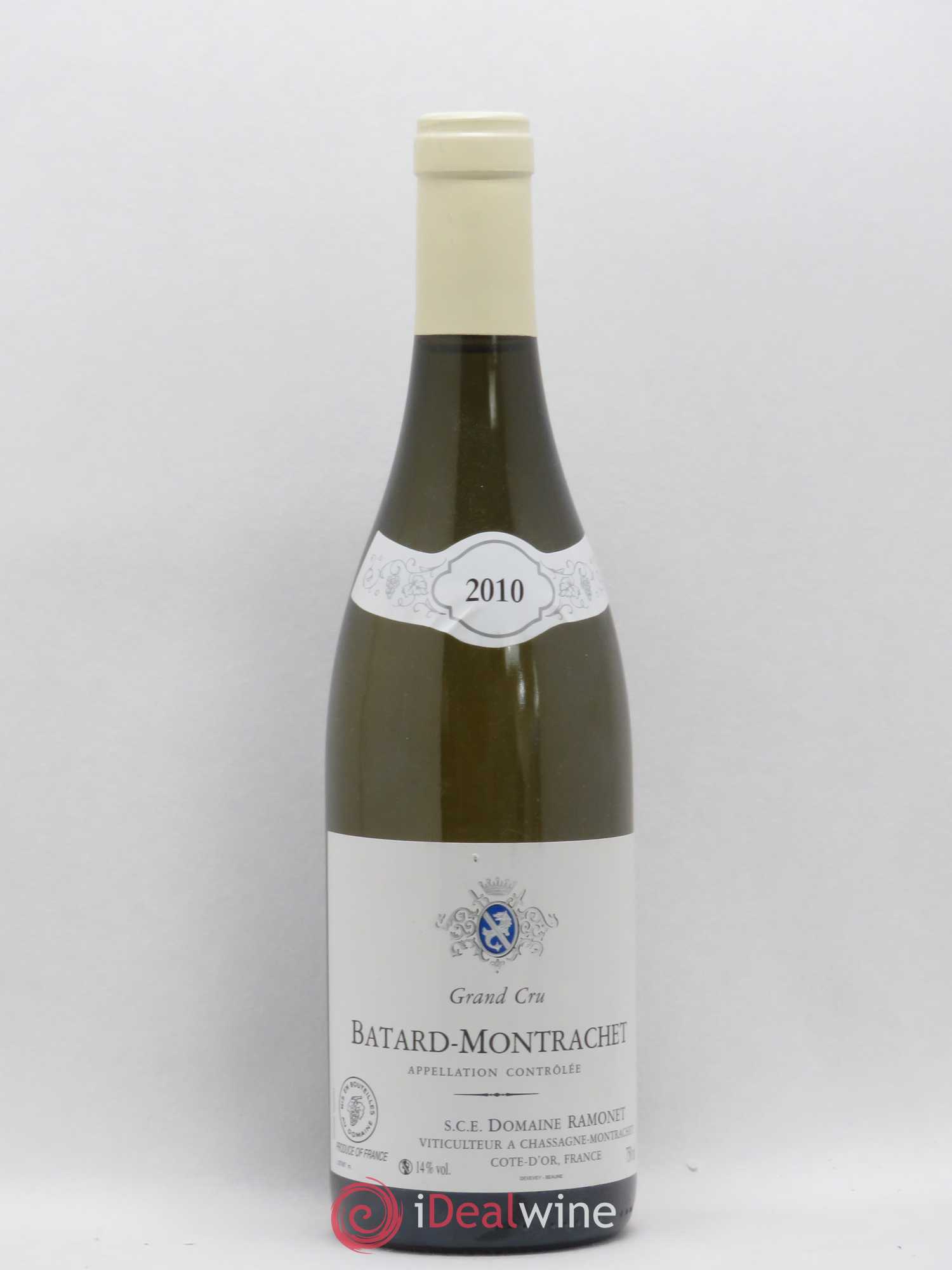 Bâtard-Montrachet Grand Cru Ramonet (Domaine) 2010 - Lot de 1 bouteille - 0