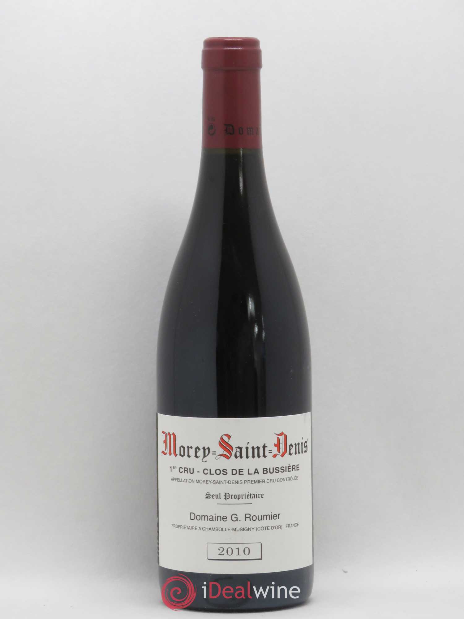 Morey-Saint-Denis 1er Cru Clos de la Bussière Georges Roumier (Domaine) 2010 - Lot de 1 bouteille - 0