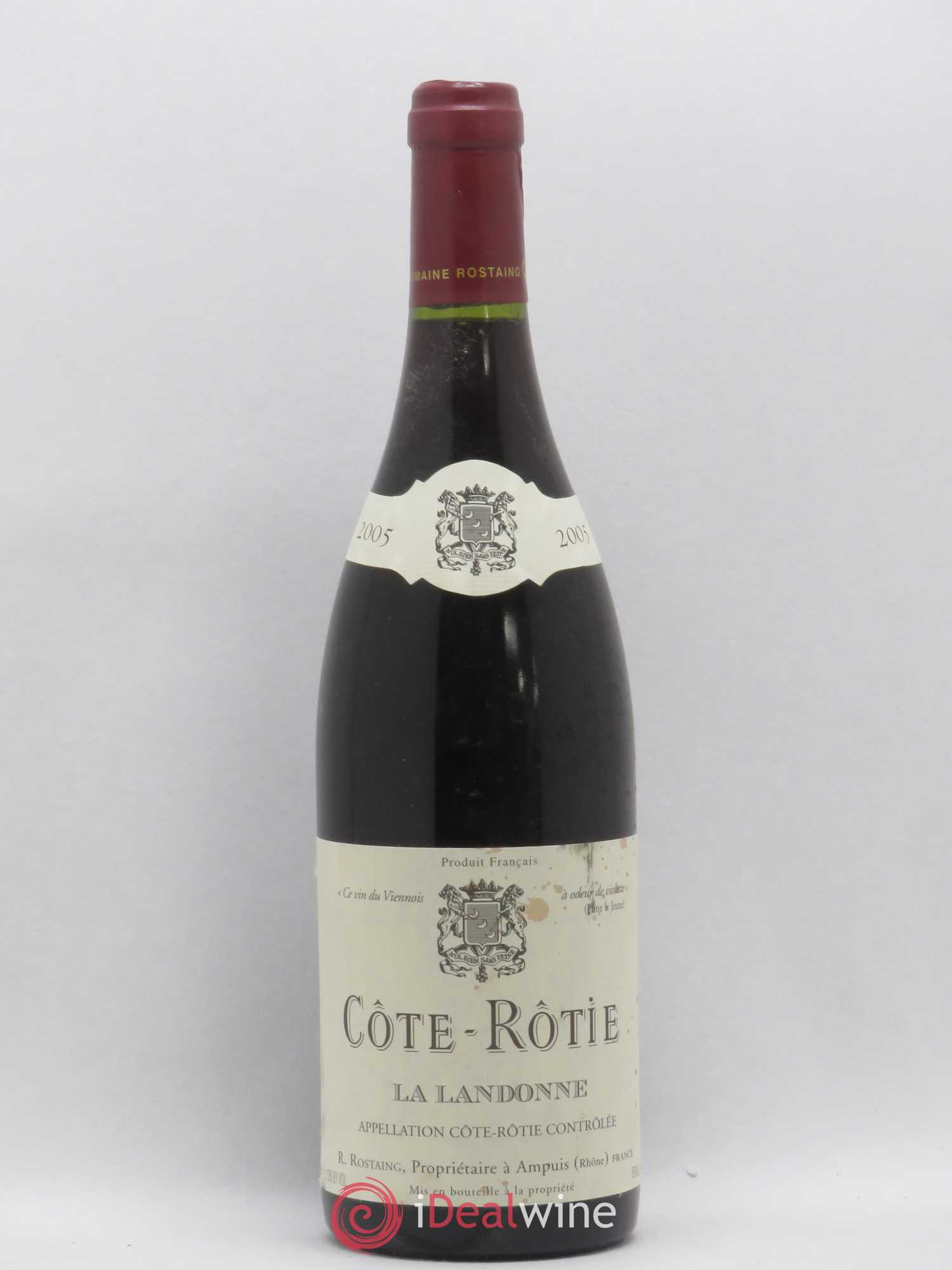 Côte-Rôtie La Landonne René Rostaing 2005 - Lot de 1 bouteille - 0
