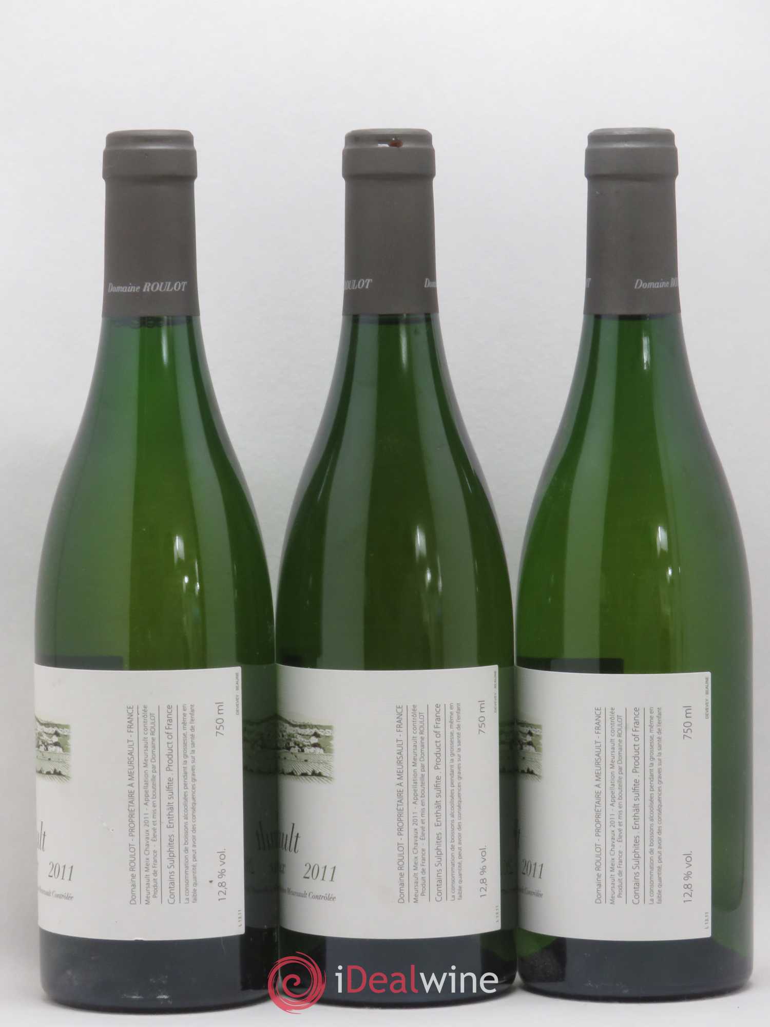 Meursault Meix Chavaux Roulot (Domaine) 2011 - Lot de 3 bouteilles - 1