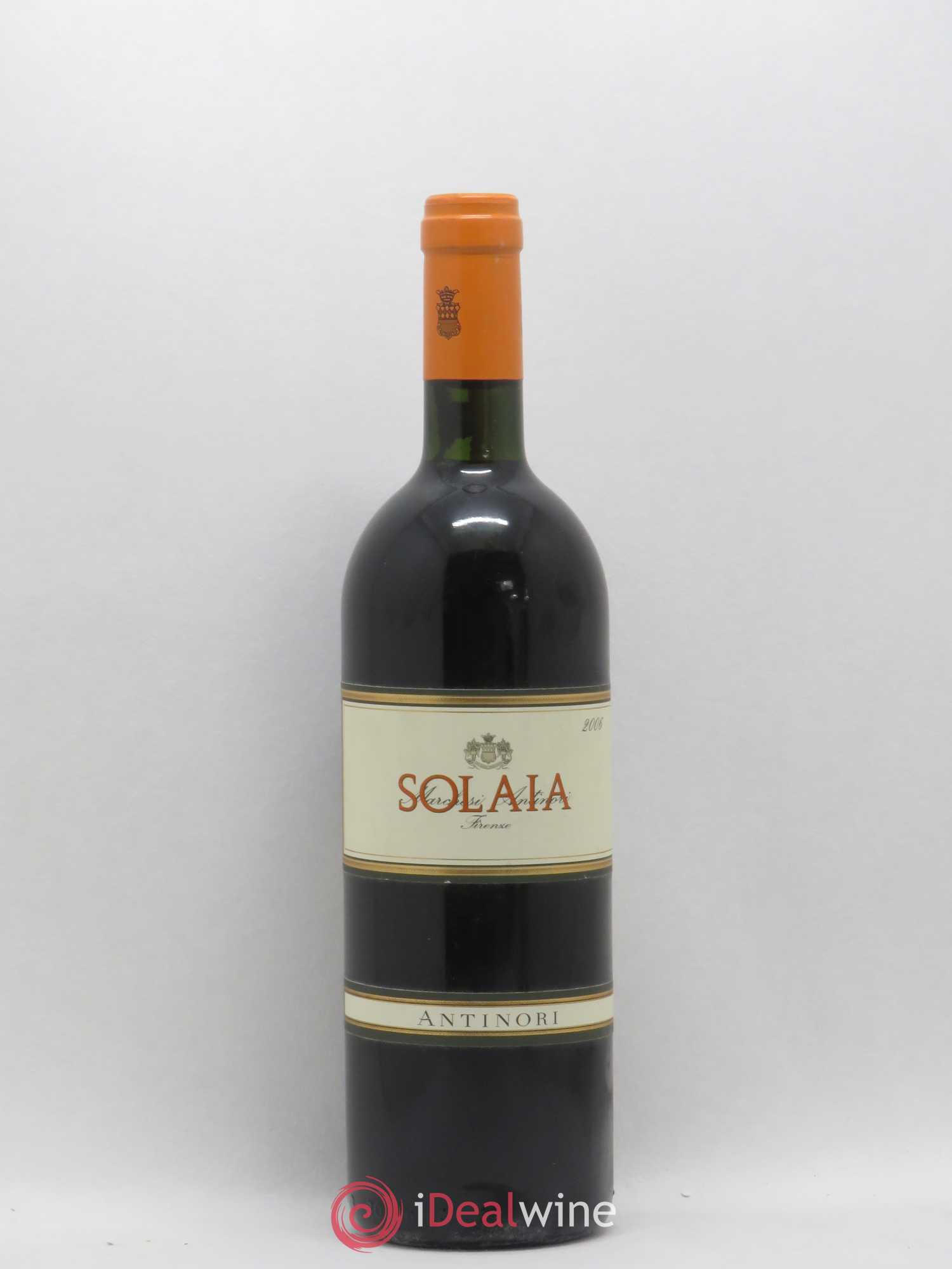 Toscana IGT Solaia Tenuta Tignanello - Marchesi Antinori 2006 - Lot de 1 bouteille - 0