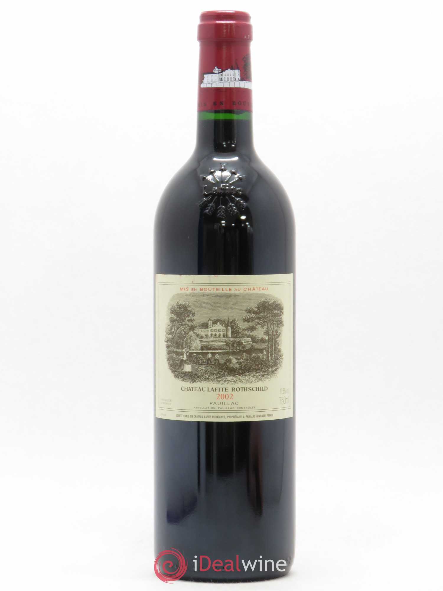 Château Lafite Rothschild 1er Grand Cru Classé 2002 - Lot de 1 bouteille - 0