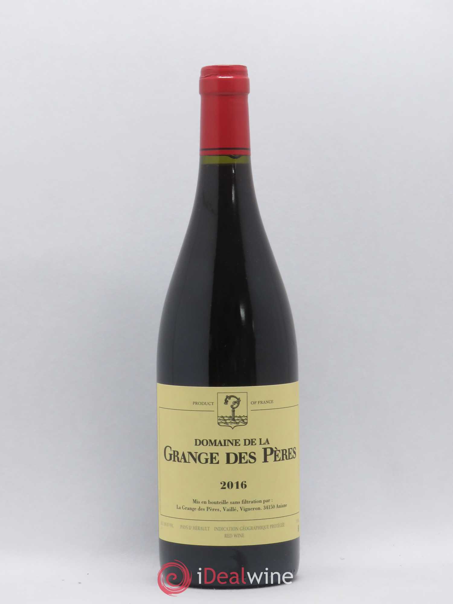 Pays d'Hérault Grange des Pères Laurent Vaillé 2016 - Lot de 1 bouteille - 0