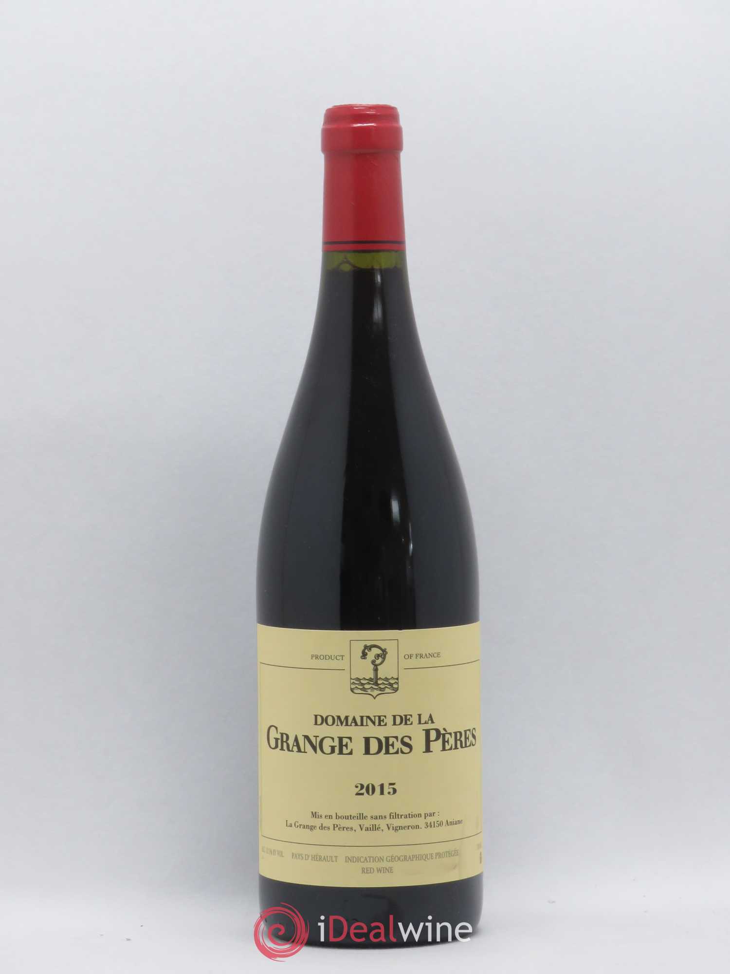 Pays d'Hérault Grange des Pères Laurent Vaillé 2015 - Lot de 1 bouteille - 0