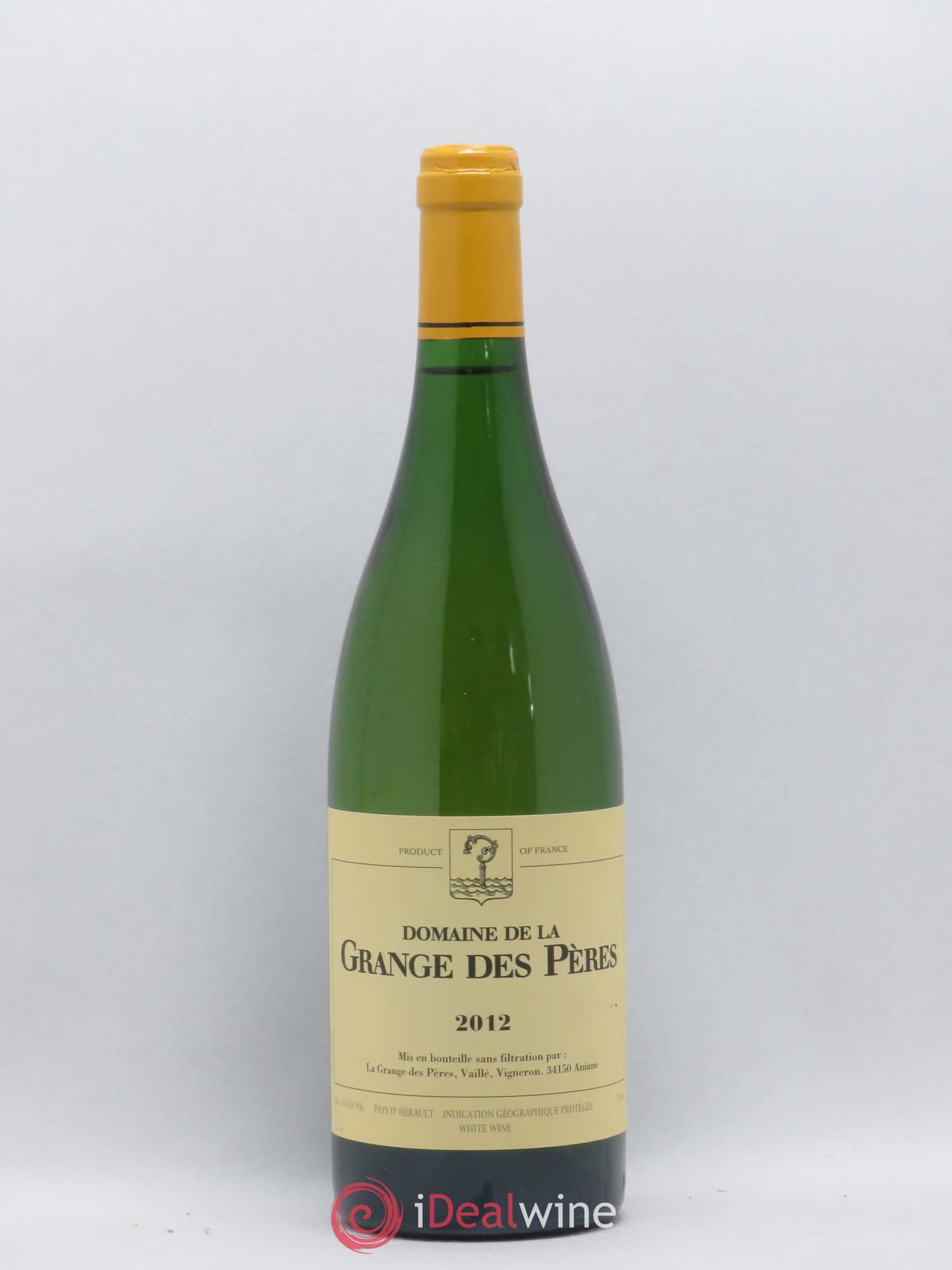 Pays d'Hérault Grange des Pères Laurent Vaillé 2012 - Lot de 1 bouteille - 0
