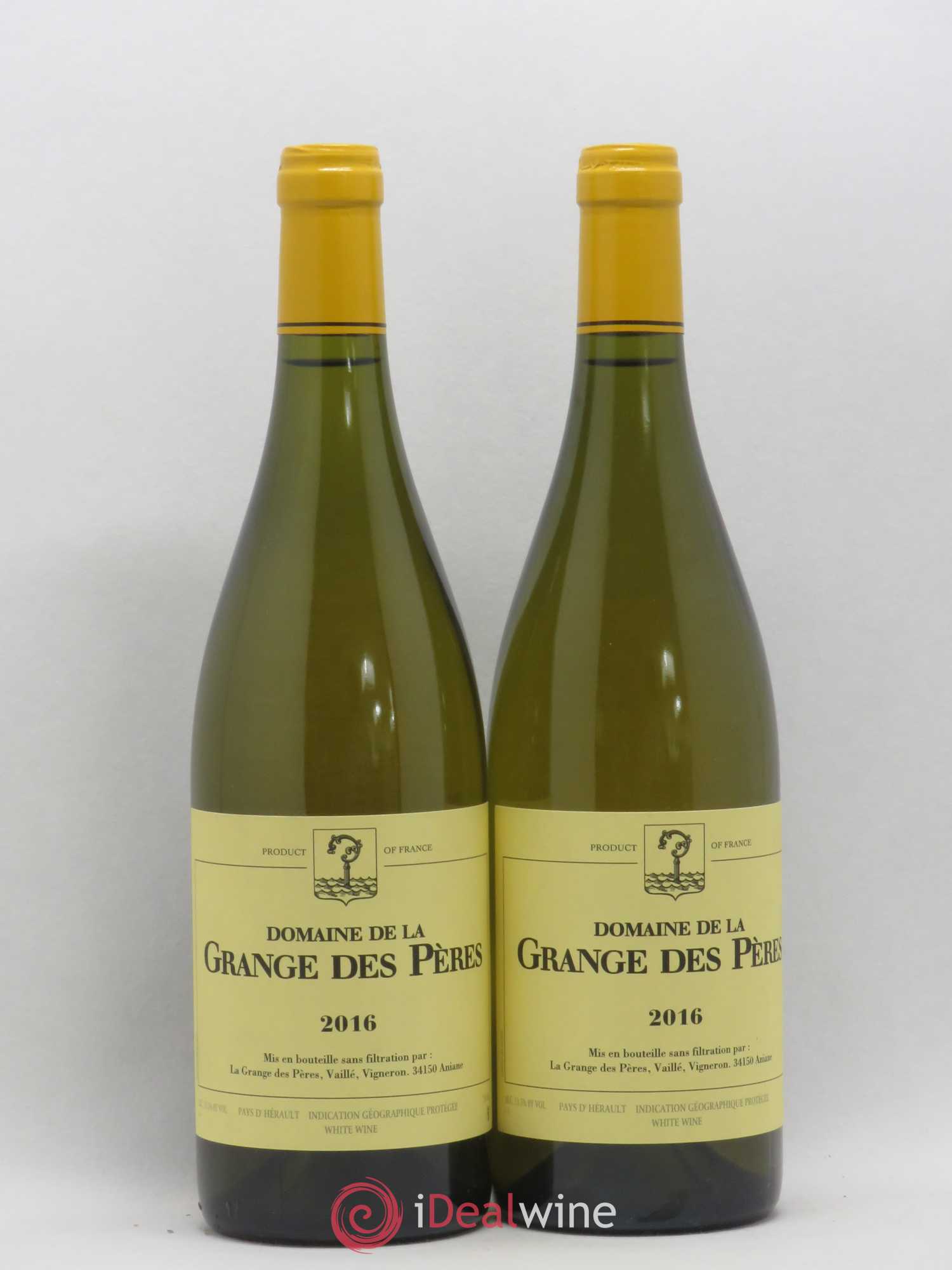 Pays d'Hérault Grange des Pères Laurent Vaillé 2016 - Lot de 2 bouteilles - 0