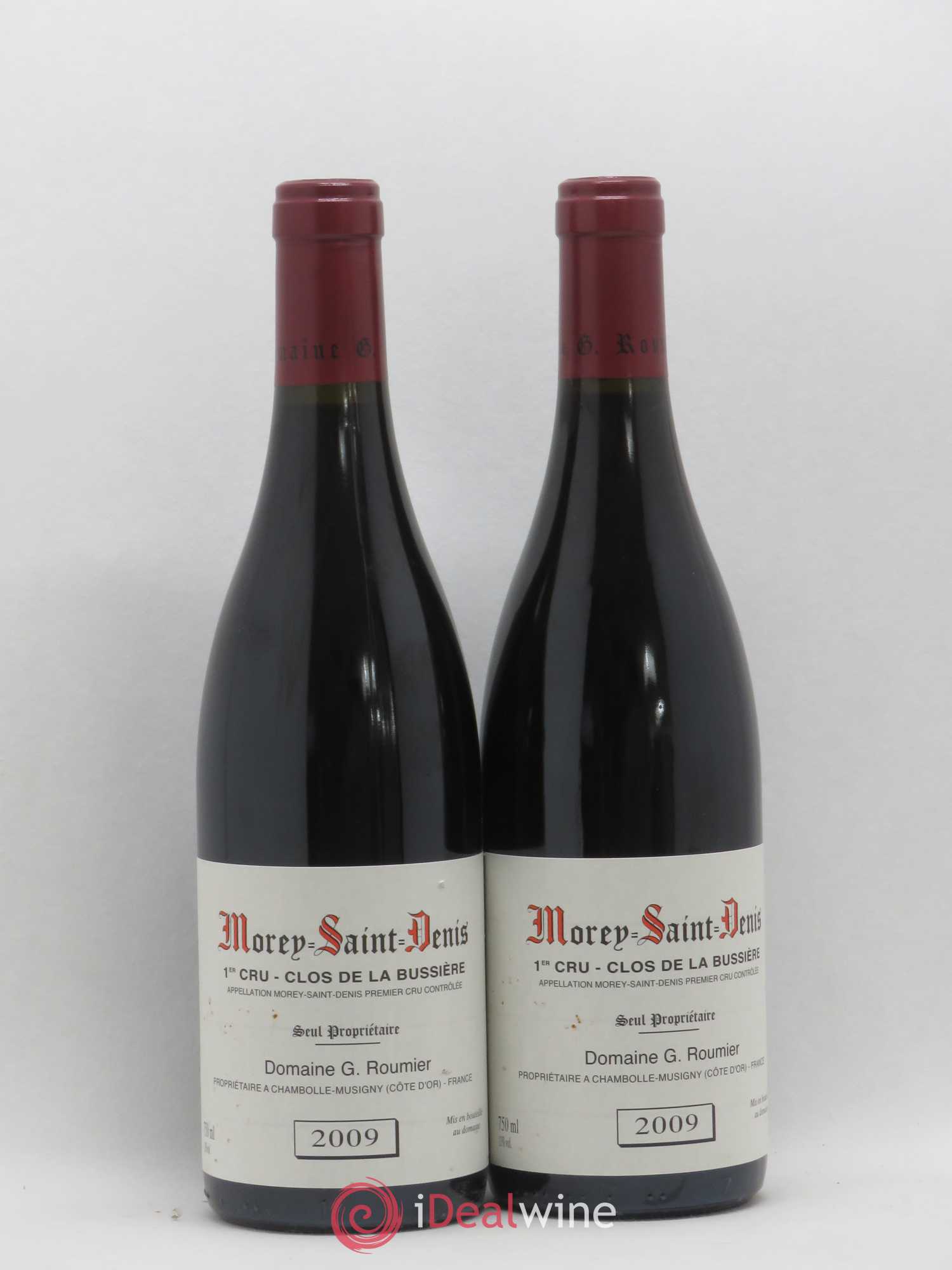 Morey-Saint-Denis 1er Cru Clos de la Bussière Georges Roumier (Domaine) 2009 - Lot de 2 bouteilles - 0