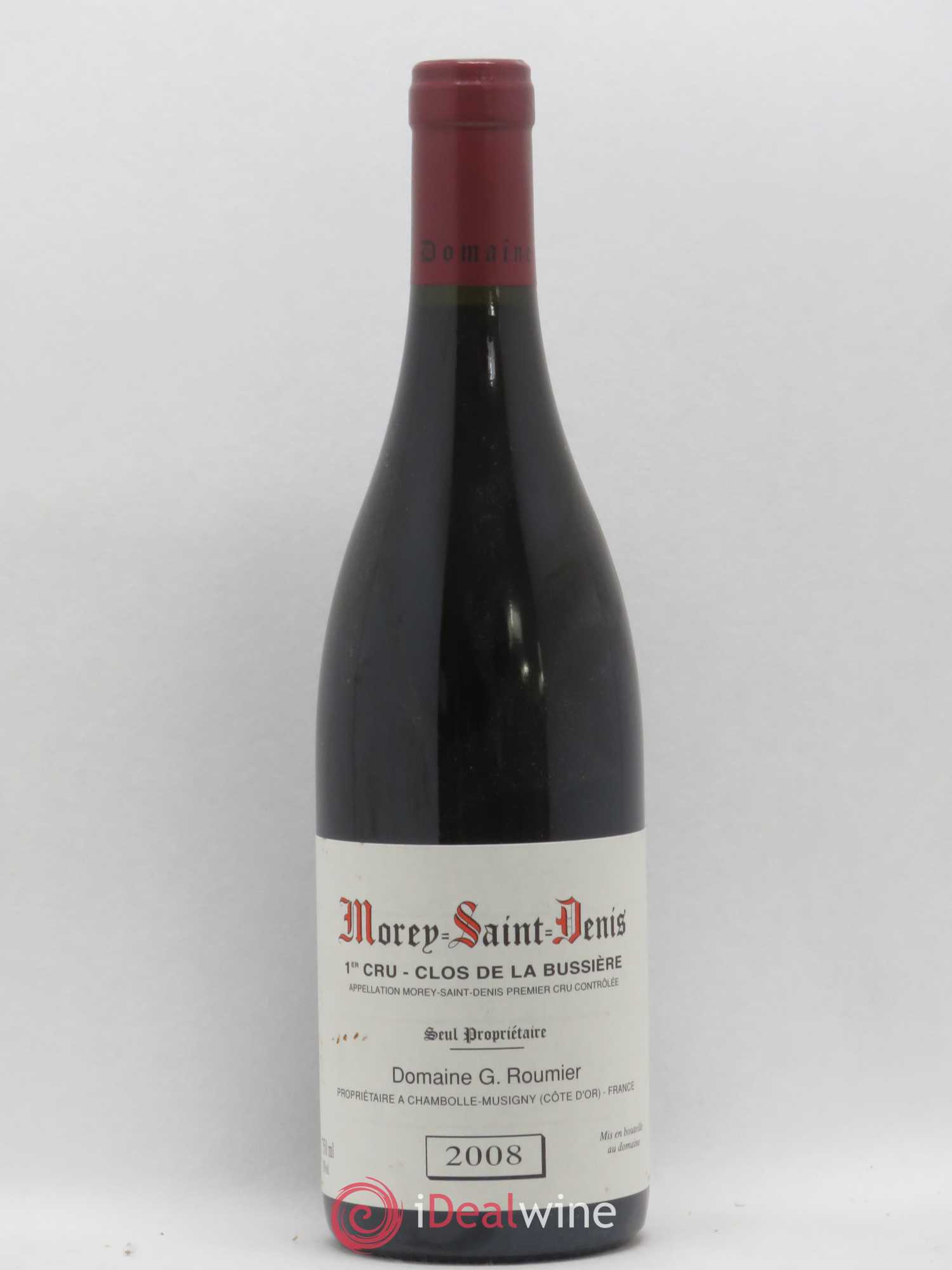 Morey-Saint-Denis 1er Cru Clos de la Bussière Georges Roumier (Domaine) 2008 - Lot de 1 bouteille - 0