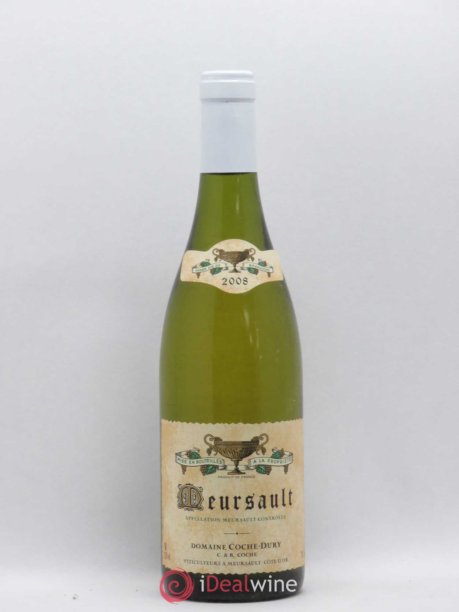Meursault Coche Dury (Domaine) 2008 - Lot de 1 bouteille - 0