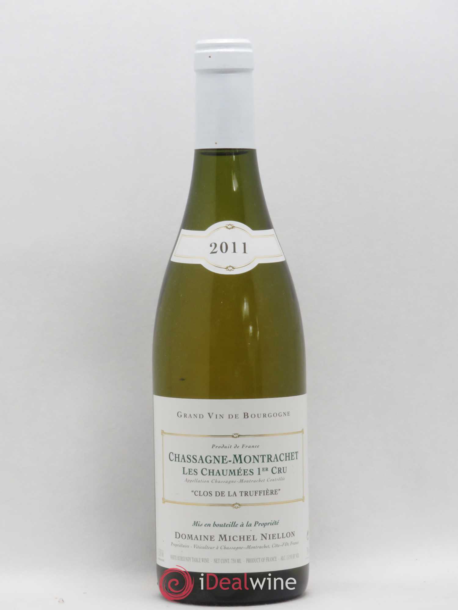 Chassagne-Montrachet 1er Cru Les Chaumées Clos de la Truffière Michel Niellon (Domaine) 2011 - Lot de 1 bouteille - 0
