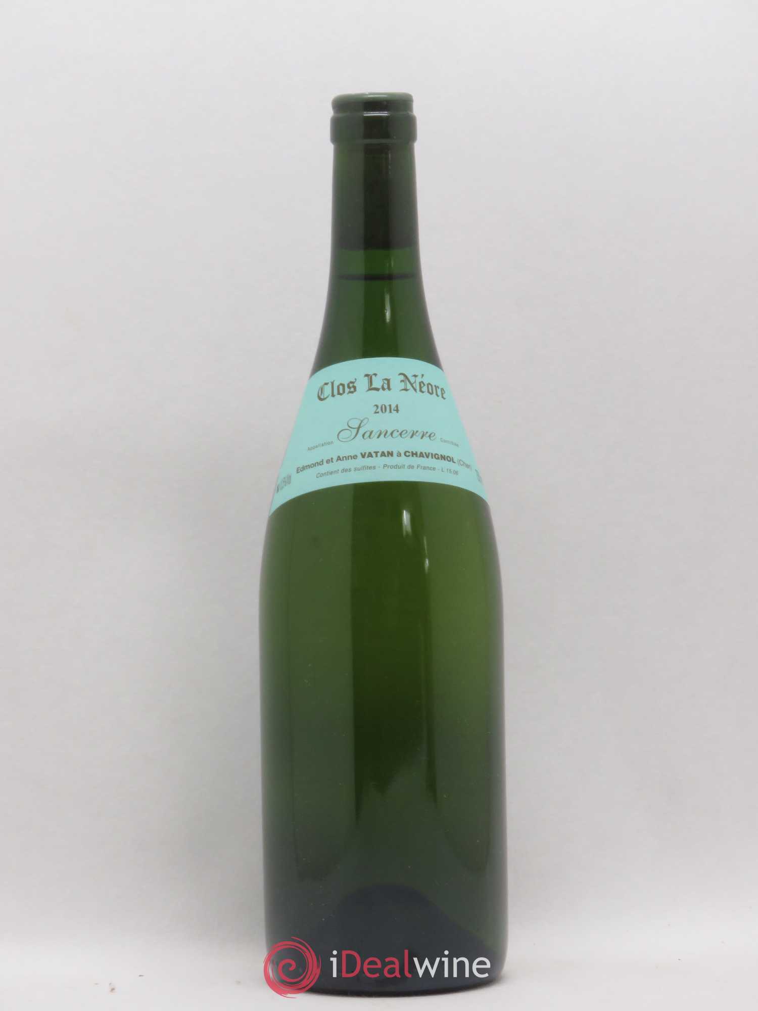 Sancerre Clos la Neore Edmond Vatan 2014 - Lot de 1 bouteille - 0