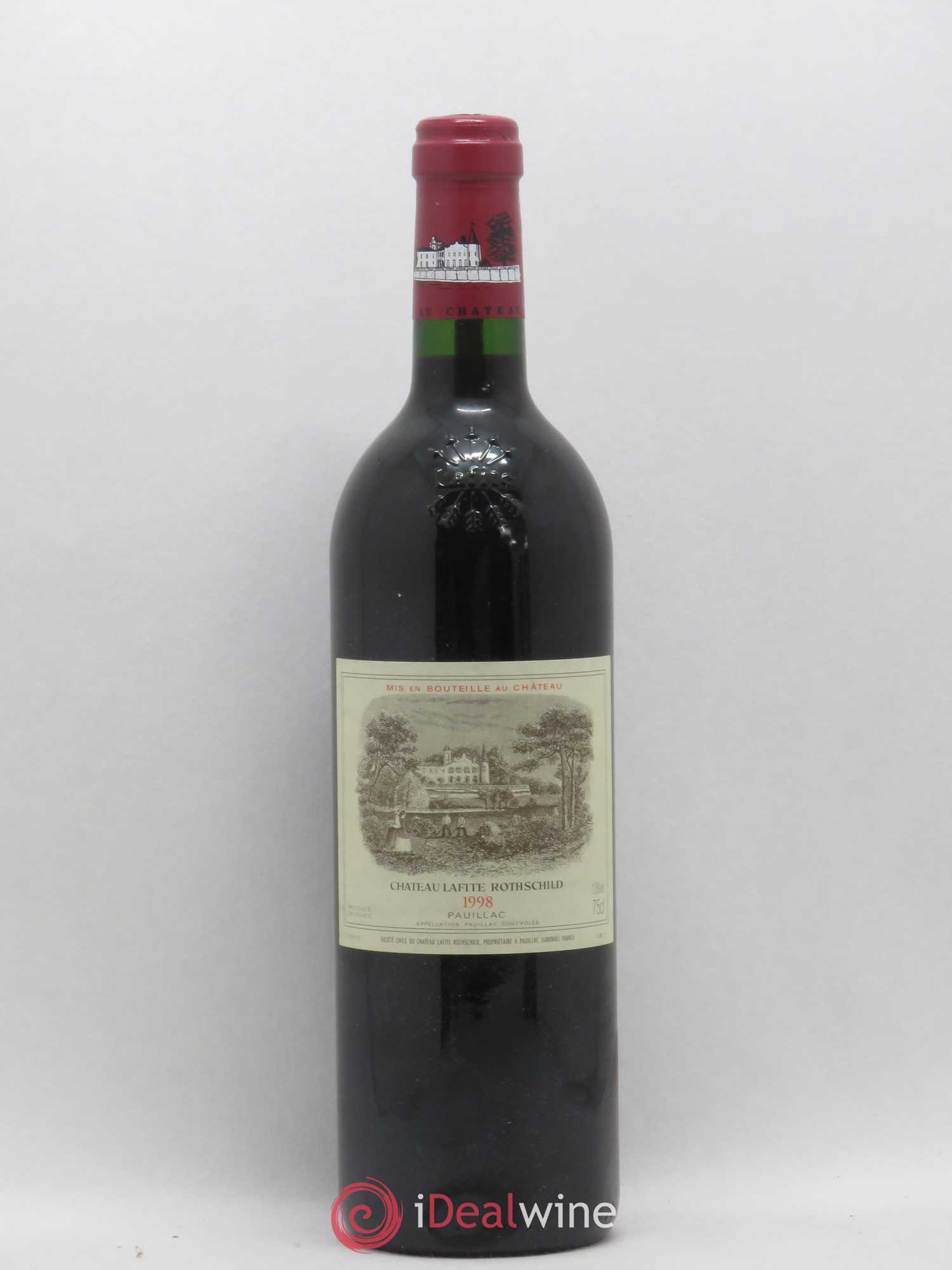 Château Lafite Rothschild 1er Grand Cru Classé 1998 - Lot de 1 bouteille - 0