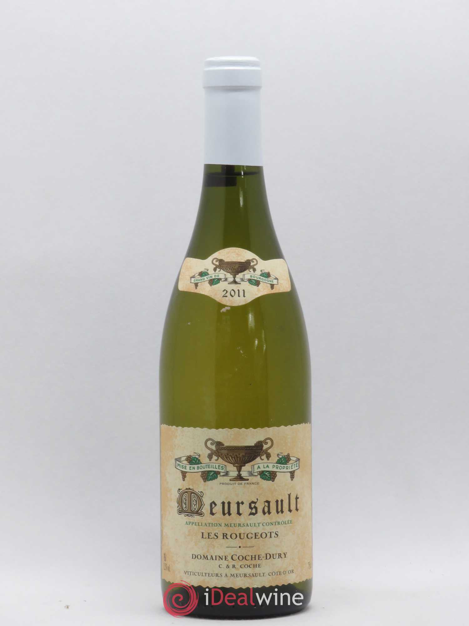 Meursault Les Rougeots Coche Dury (Domaine) 2011 - Lot de 1 bouteille - 0