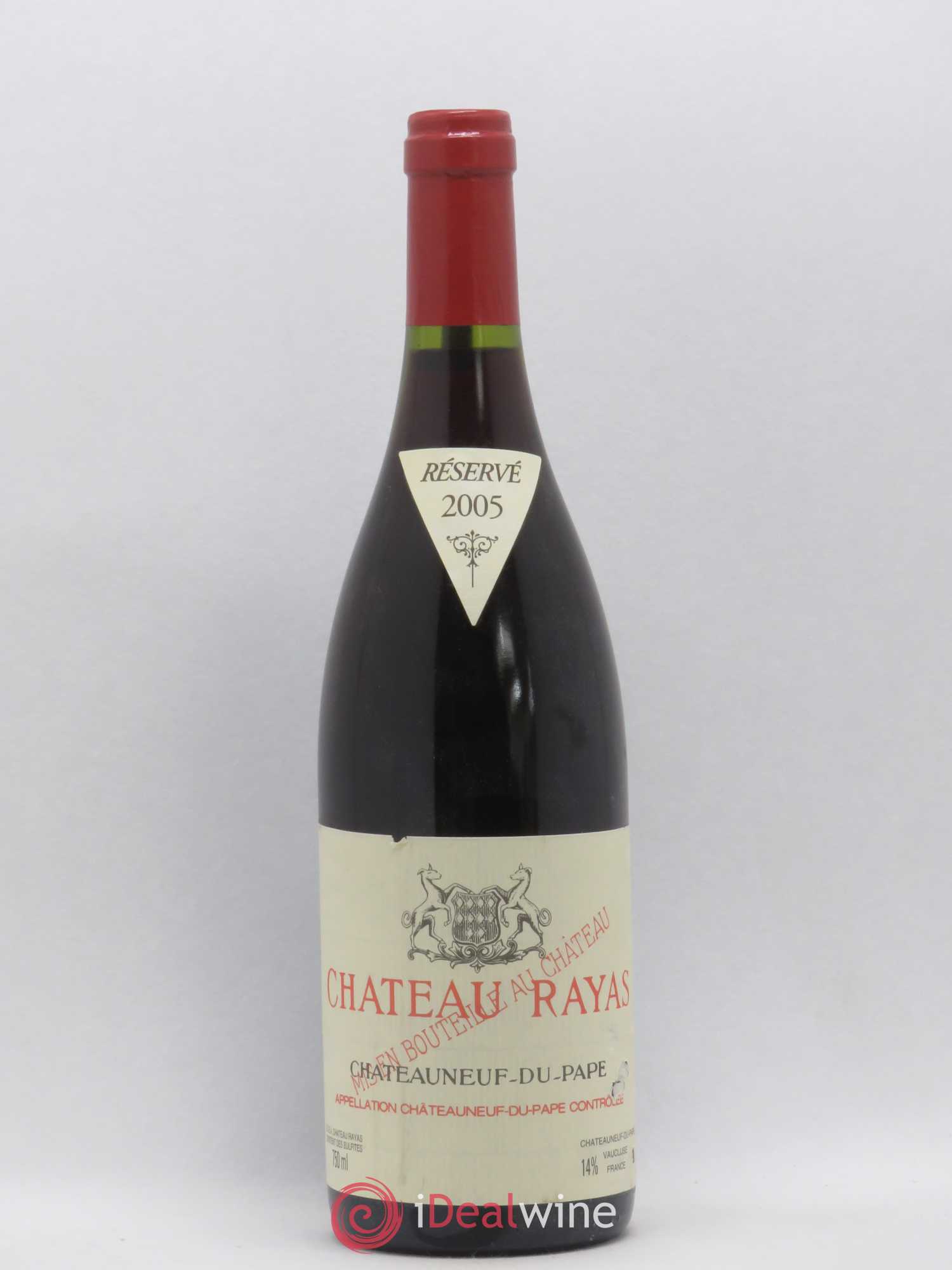 Châteauneuf-du-Pape Château Rayas Emmanuel Reynaud 2005 - Lot de 1 bouteille - 0