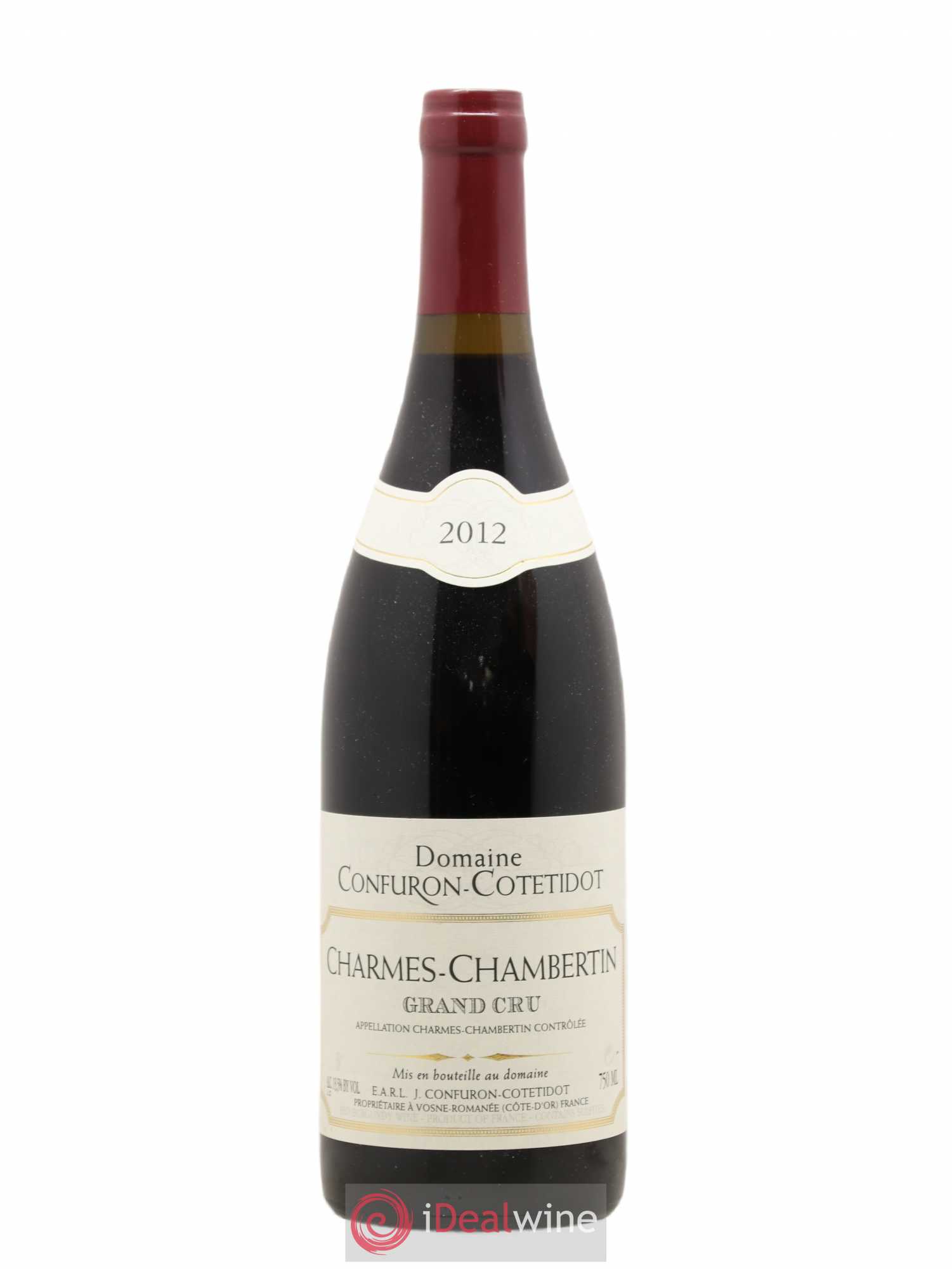 Charmes-Chambertin Grand Cru Confuron-Cotetidot 2012 - Lot de 1 bouteille - 0