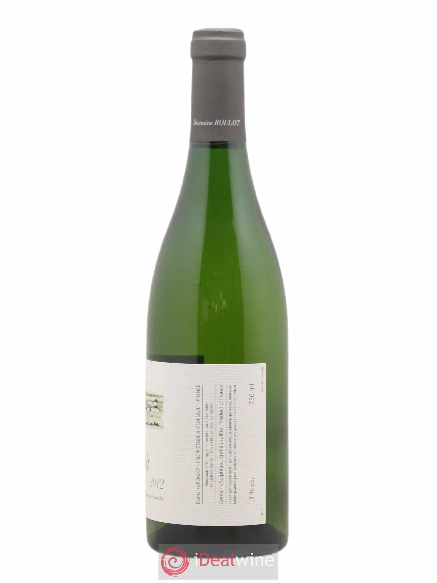 Meursault Roulot (Domaine) 2012 - Lot de 1 bouteille - 1