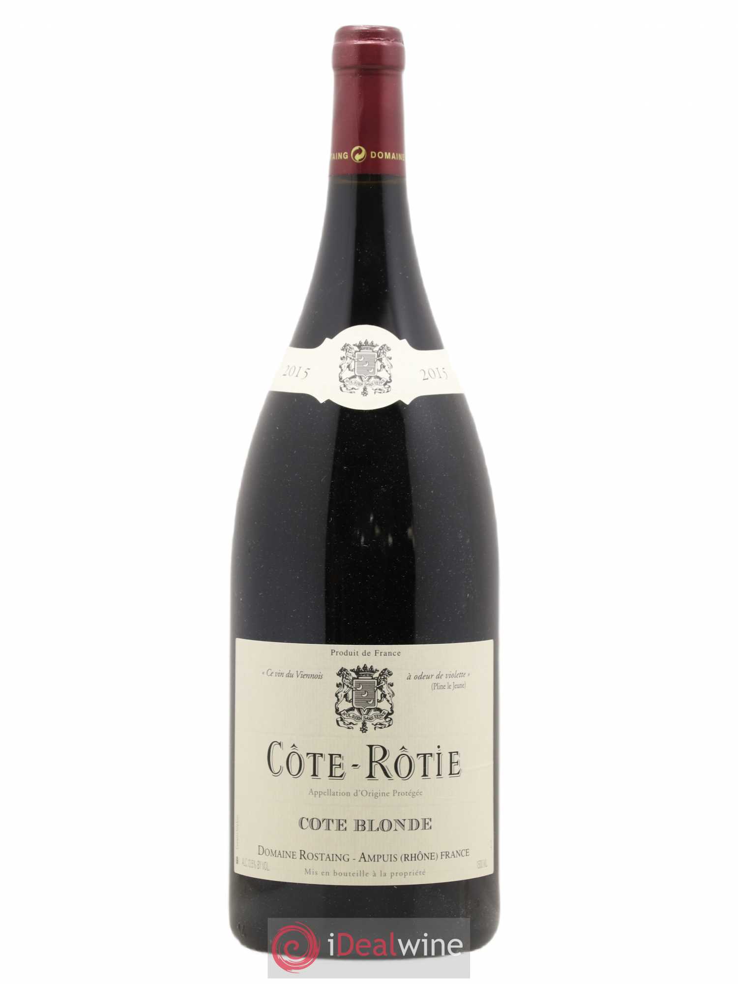 Côte-Rôtie Côte Blonde René Rostaing 2015 - Posten von 1 Magnum - 0