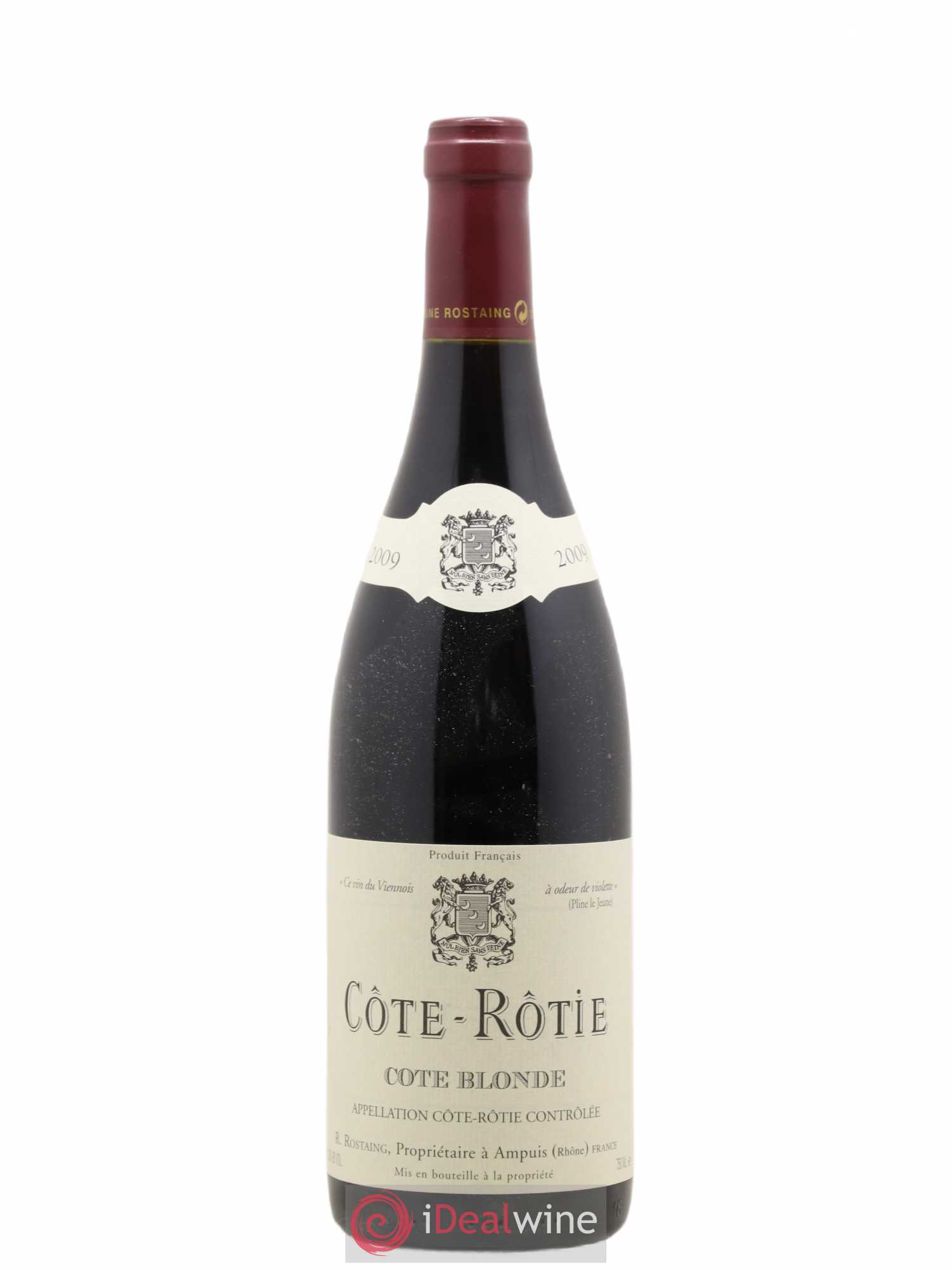 Côte-Rôtie Côte Blonde René Rostaing 2009 - Posten von 1 Flasche - 0