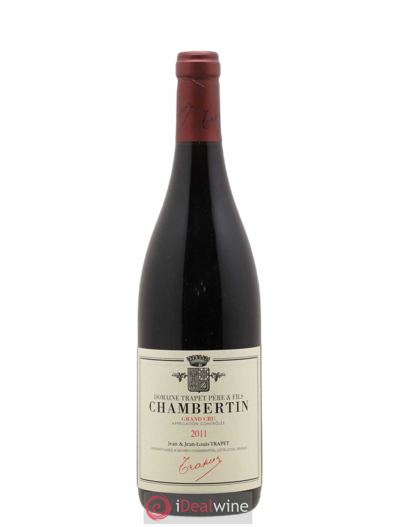 Chambertin Grand Cru Domaine Trapet 2011 - Lot de 1 bouteille - 0