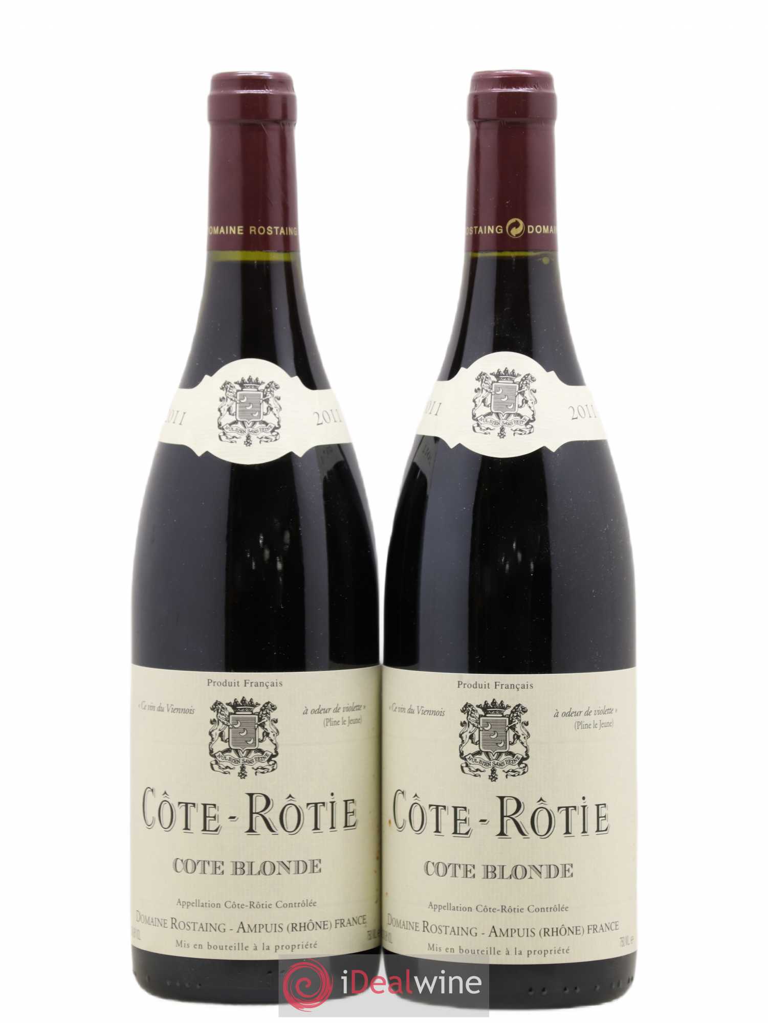 Côte-Rôtie Côte Blonde René Rostaing 2011 - Posten von 2 Flaschen - 0