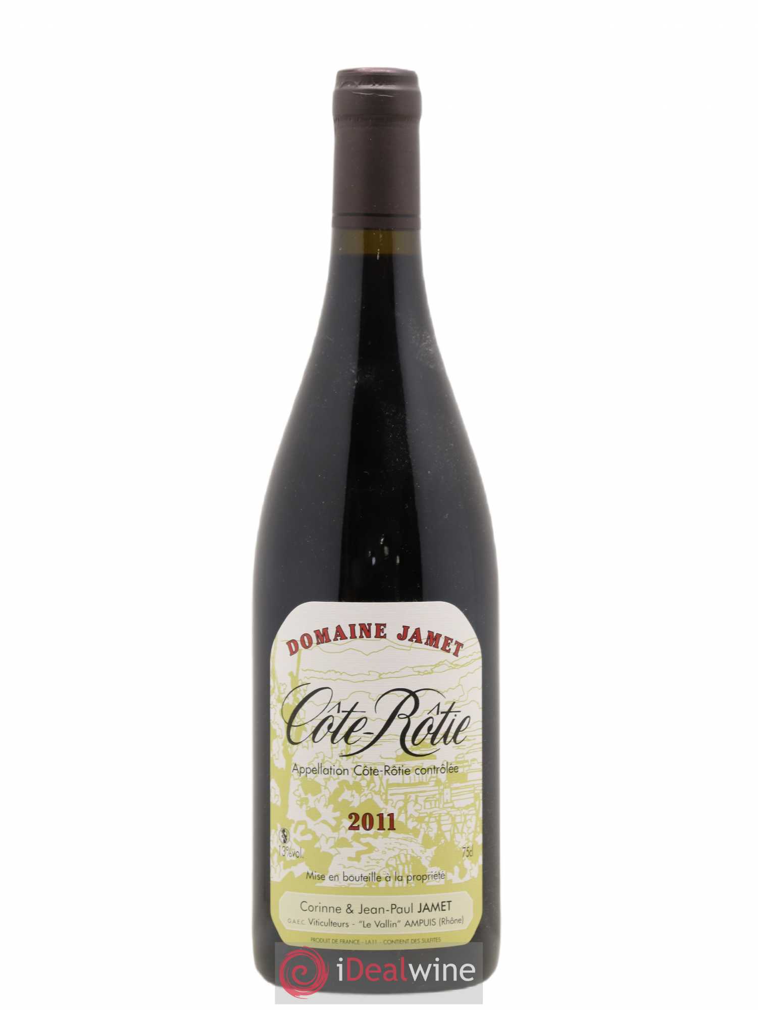 Côte-Rôtie Jamet (Domaine) 2011 - Lot de 1 bouteille - 0